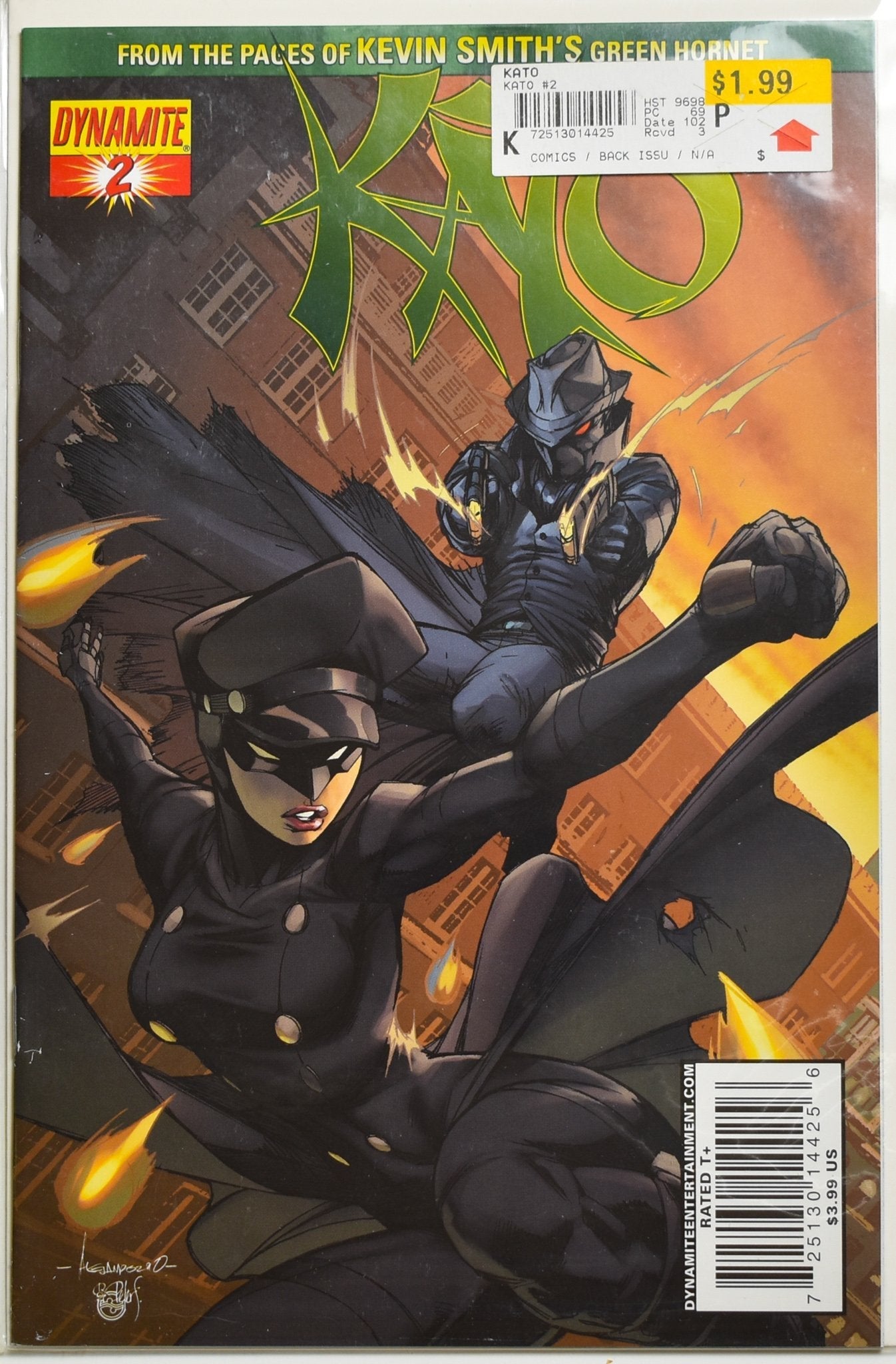 Kato 2 Dynamite Comic Book Kevin Smith Green Hornet