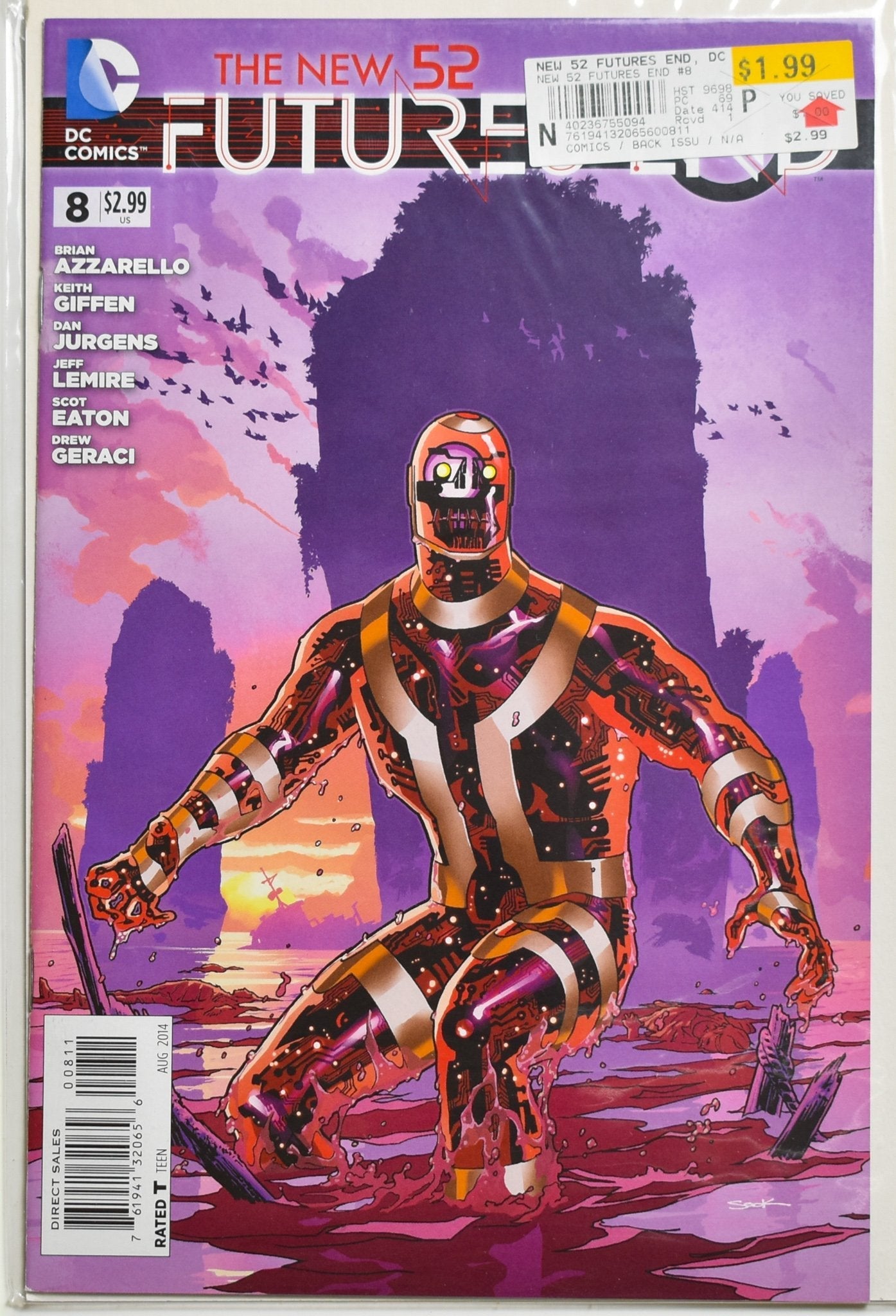 Futures End 8 Comic Book US Soft Cover English Comic Book