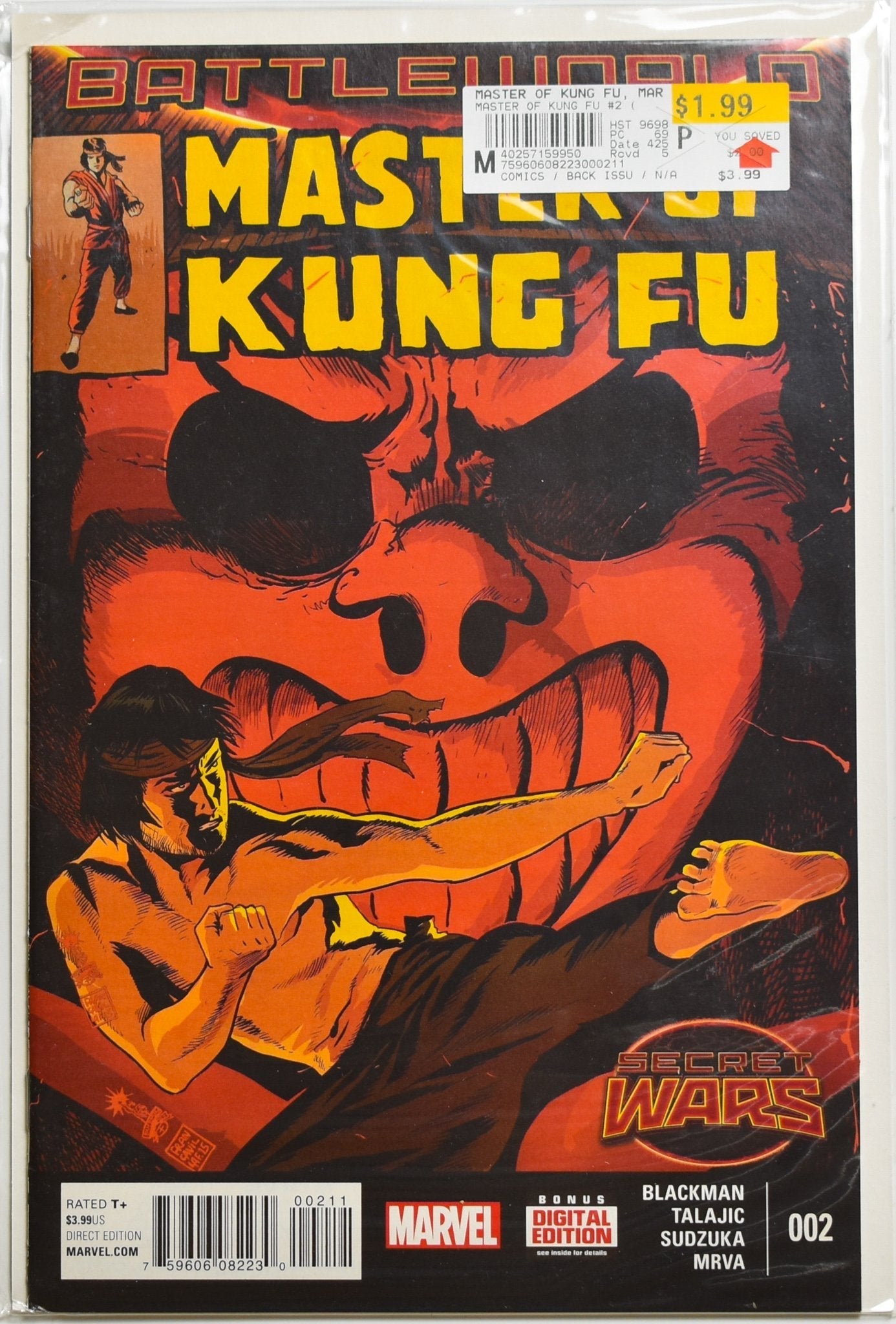 Master of Kung Fu 002 Secret Wars