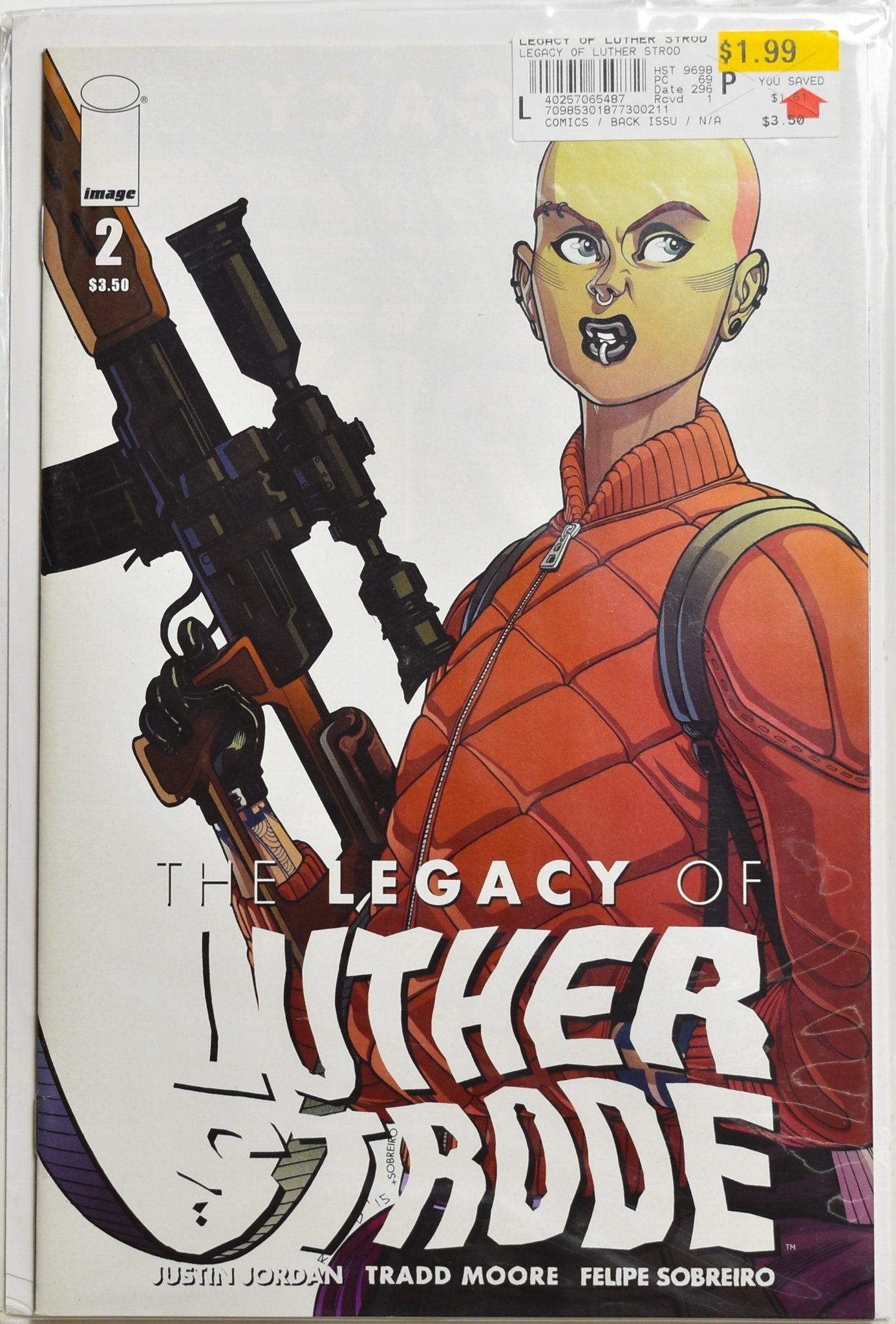 The Legacy of Luther Strode 2 Image Comic Books