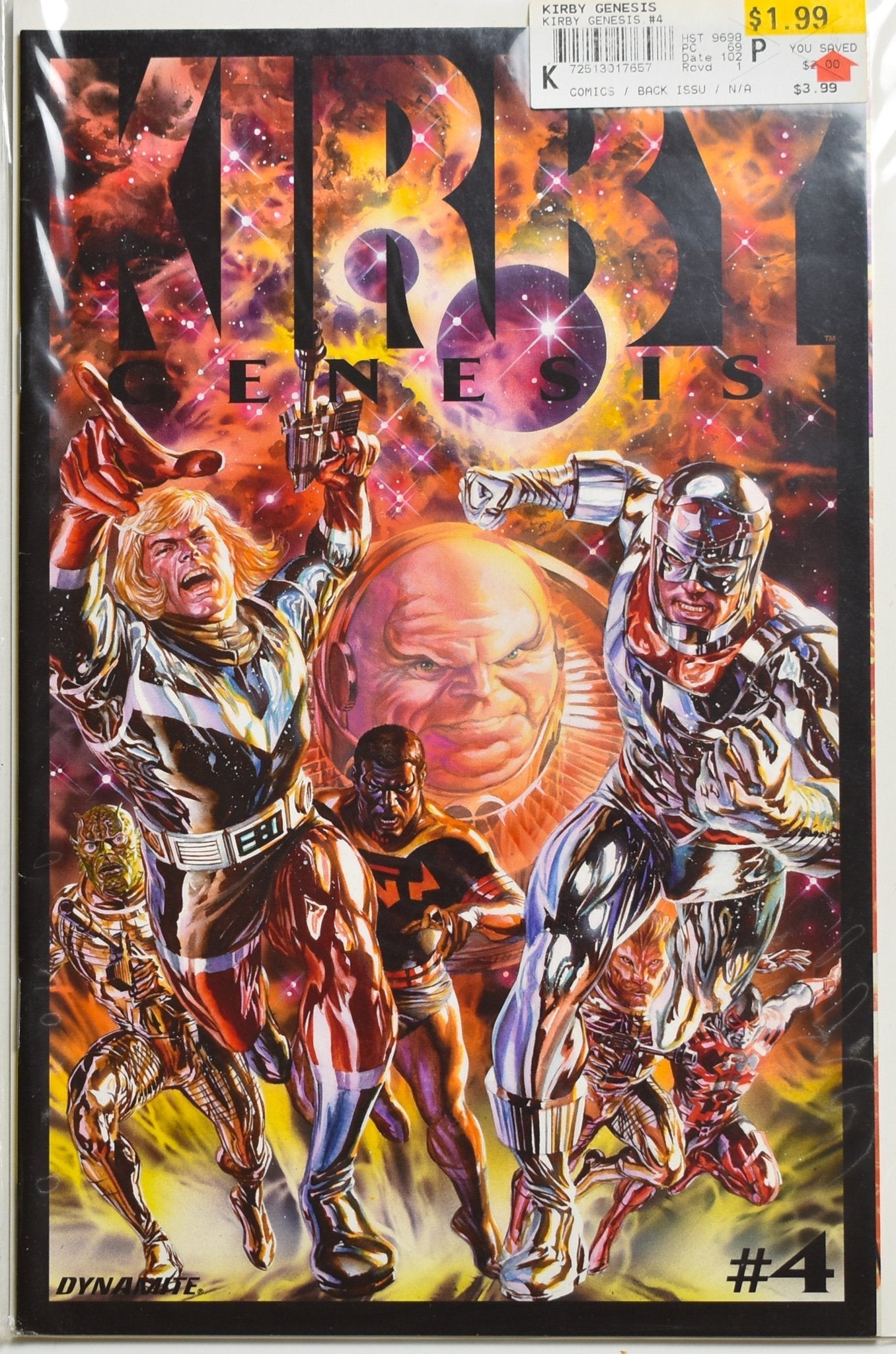 Kirby Genesis 4 Comic Book