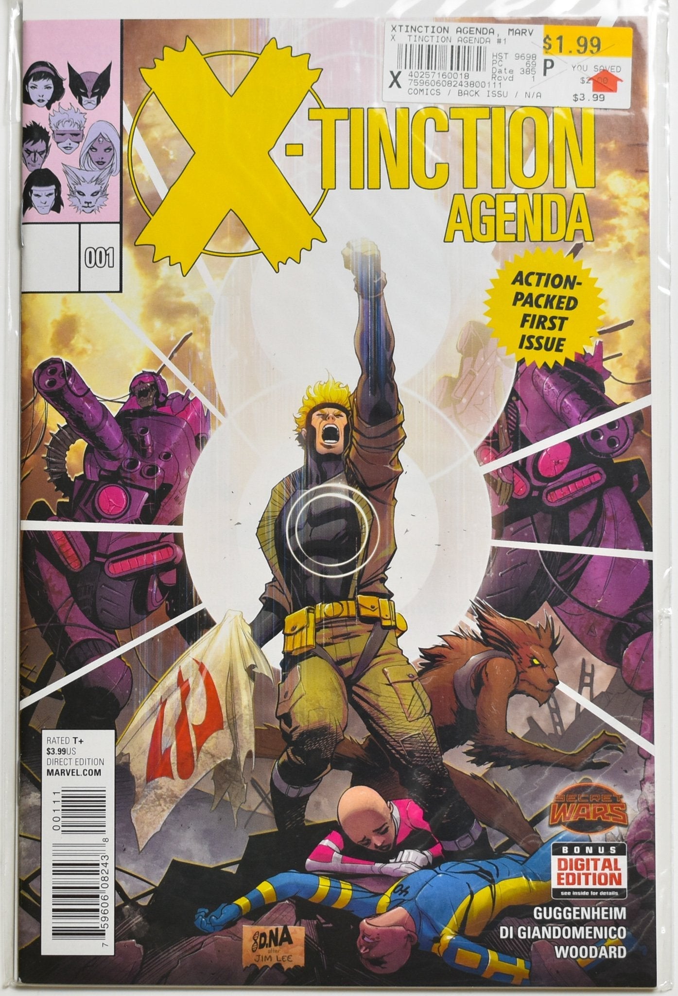 X Tinction Agenda 001 Secret Wars Comic Book