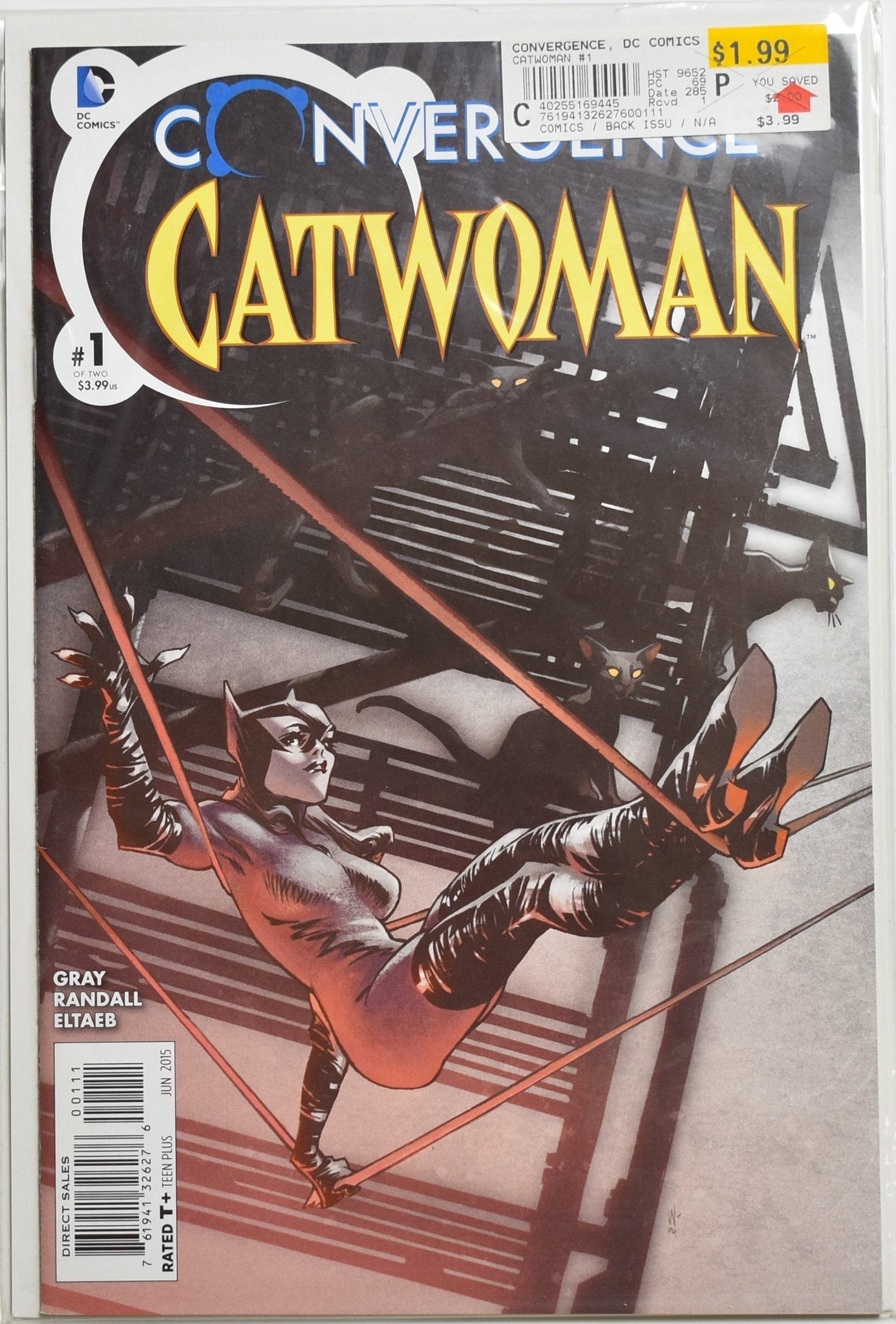 Catwoman 1 Convergence Dc Comics