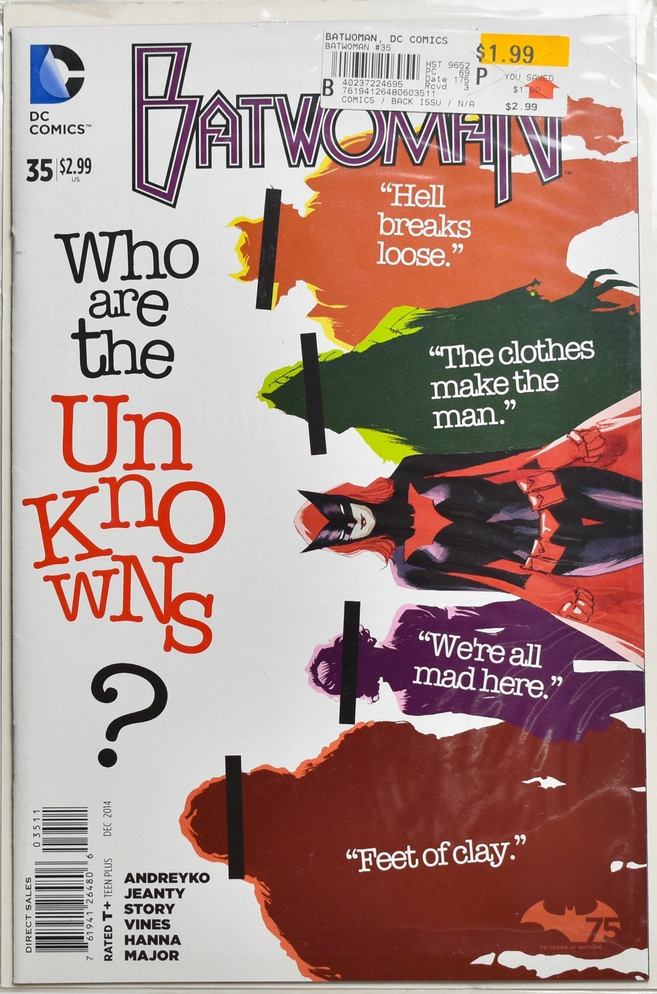 Batwoman 35 Hell Breaks Loose Dc Comics