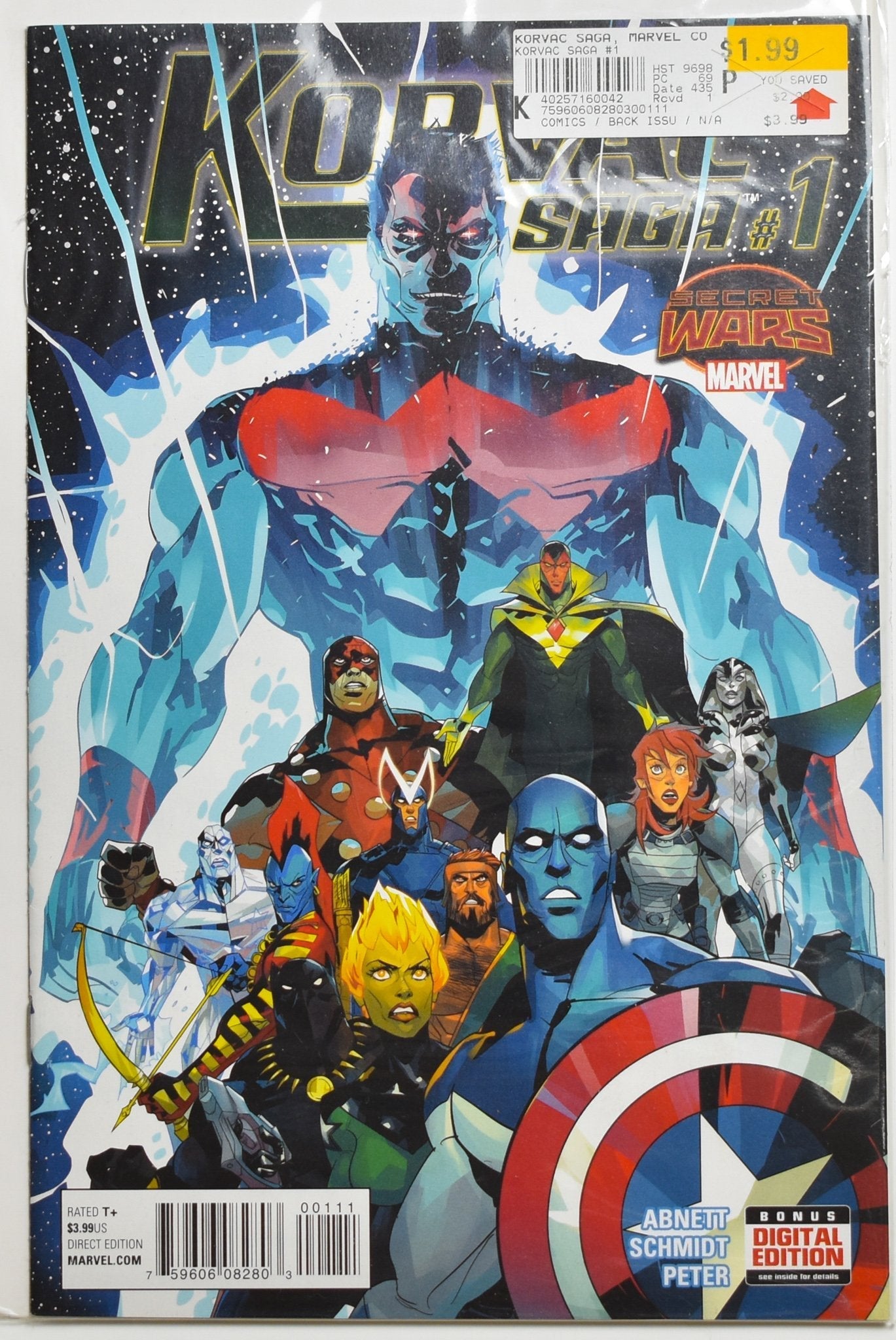 Korvac Saga 1 Secret Wars Marvel Comics