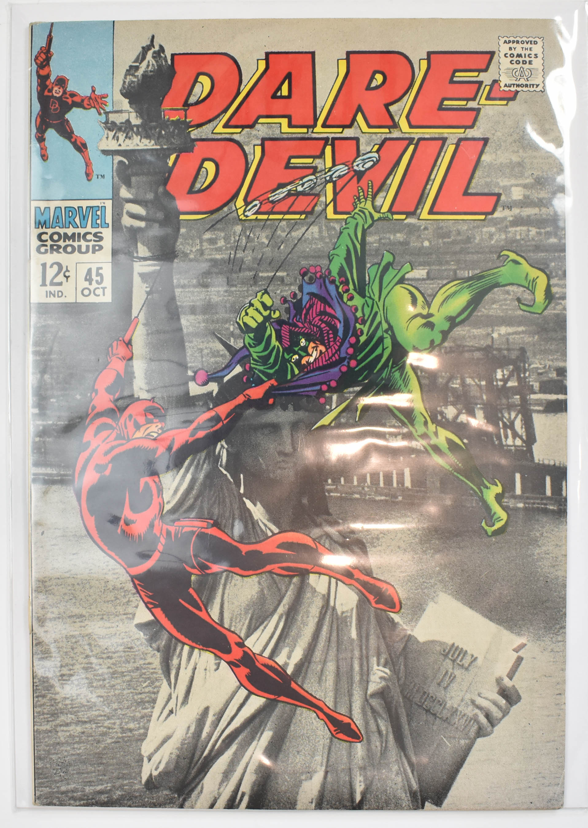 Daredevil Comic Book 45 OCT Marvel Comic Book