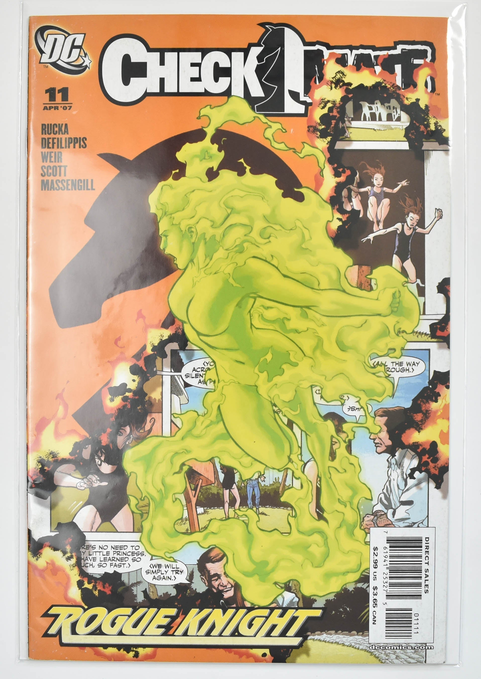 Check Mate 11 April 2007 Comic Book DC Comics