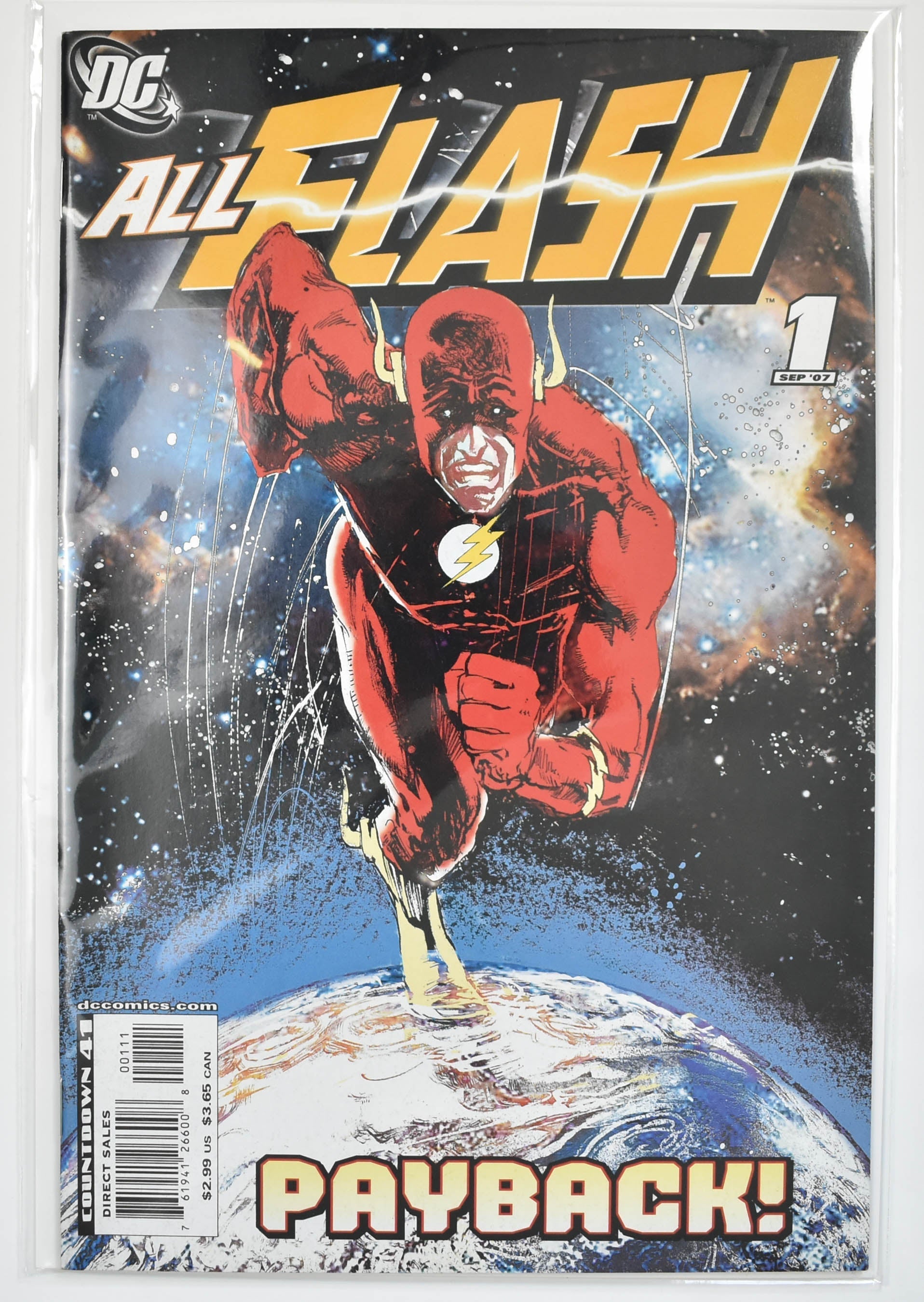 All Flash 1 Sep 2007 DC Comics Payback Comic Book