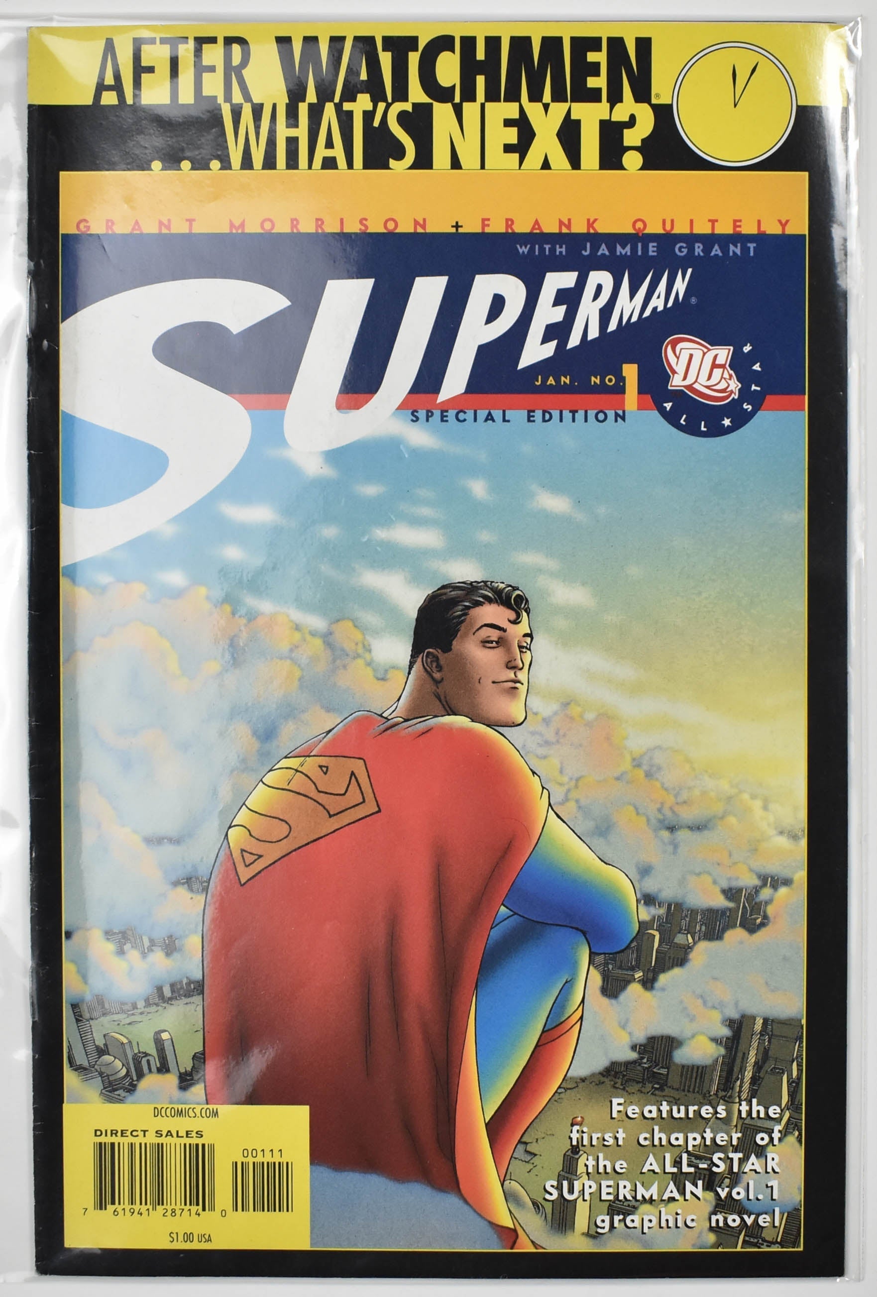 Superman Jan No. 1 Special Edition Dc Comics All Star Comic book