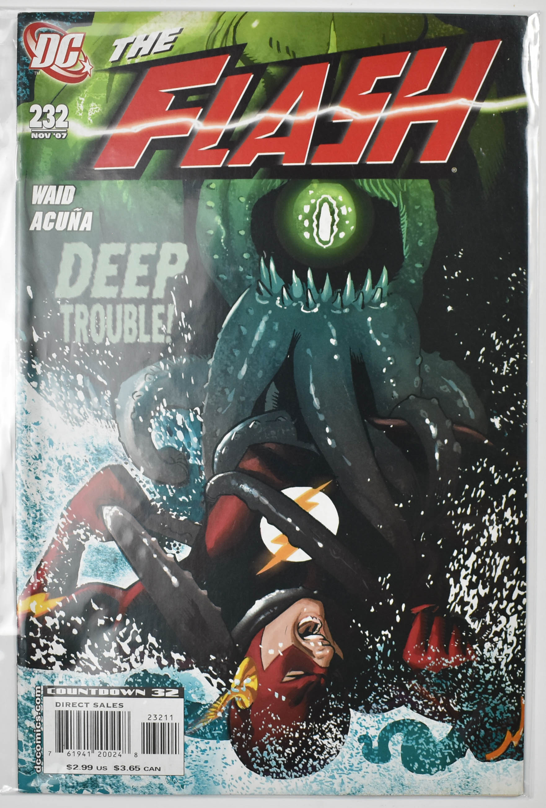 The Flash 232 DC Comics Comic Book Nov 2007