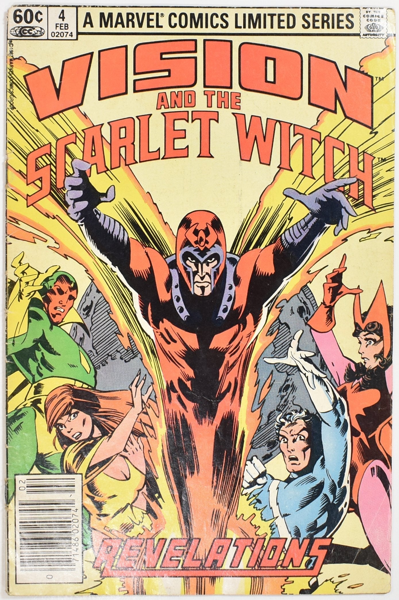 Vision and the Scarlet Witch Revelations 4 Comic Book Marvel