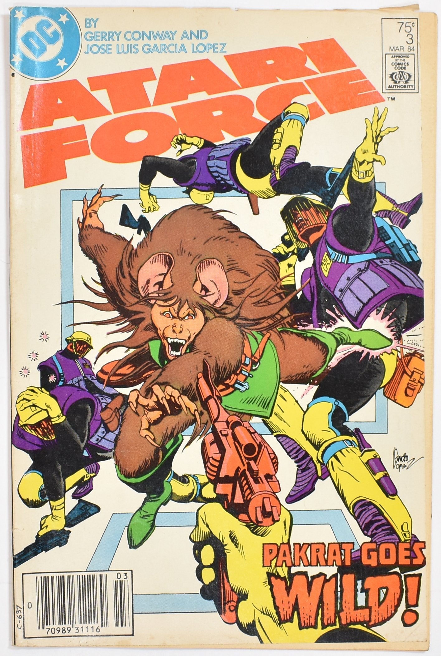 Atari Force 3 Comic Book DC Comics