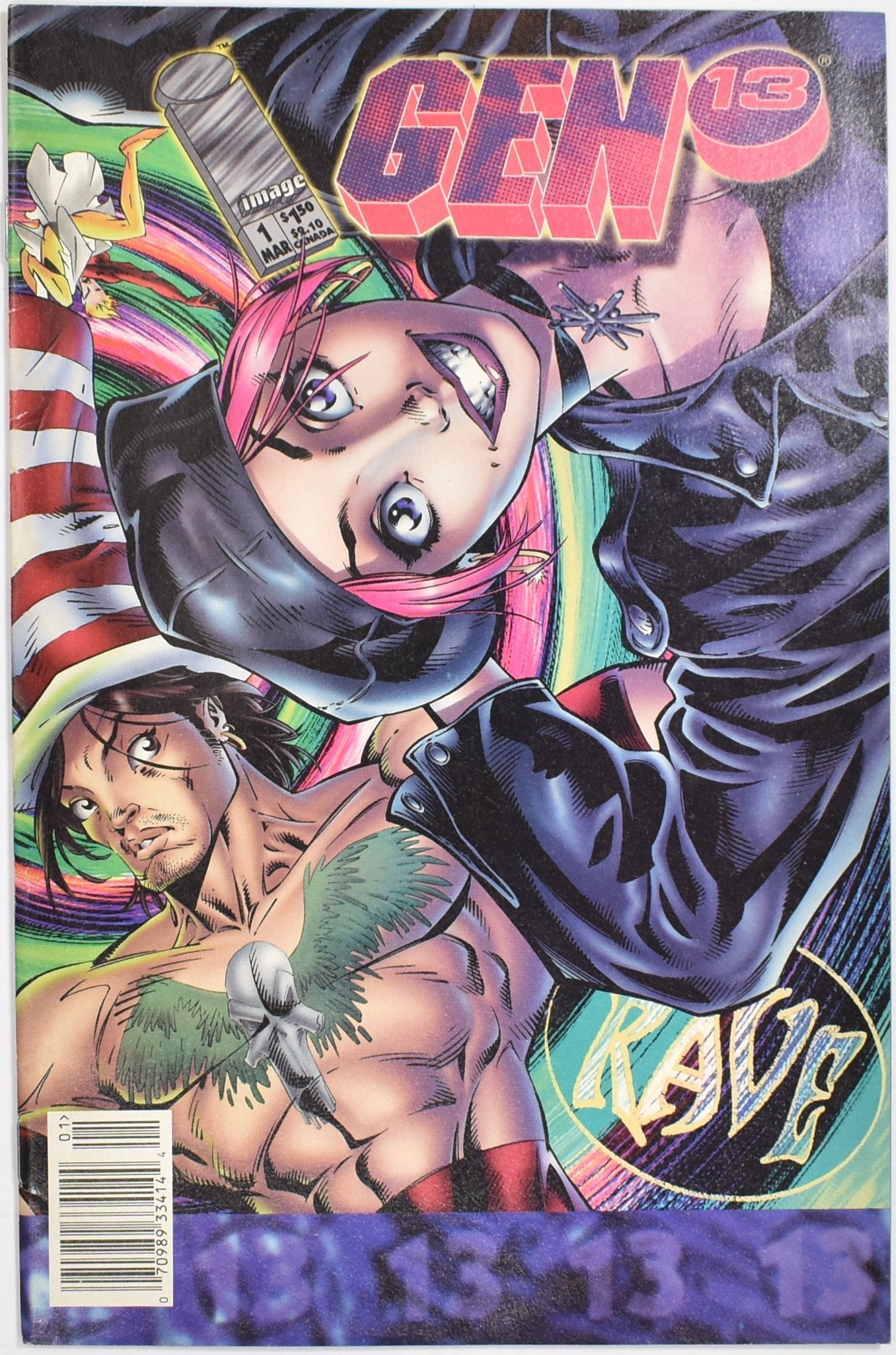 GEN 13 Image 1 Comic Book MAR