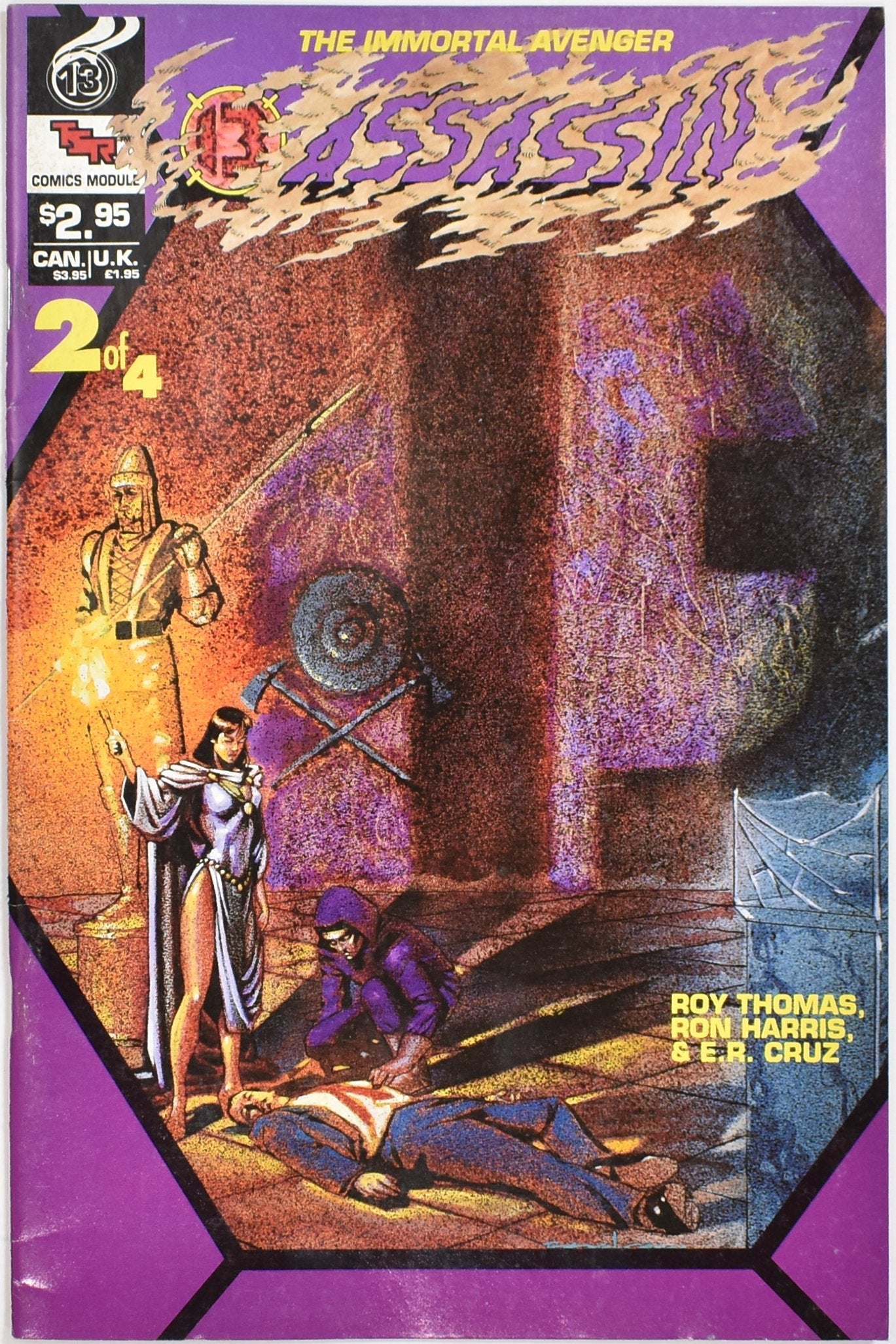 Assassin The Immortal Avenger 2 of 4 Comic Book