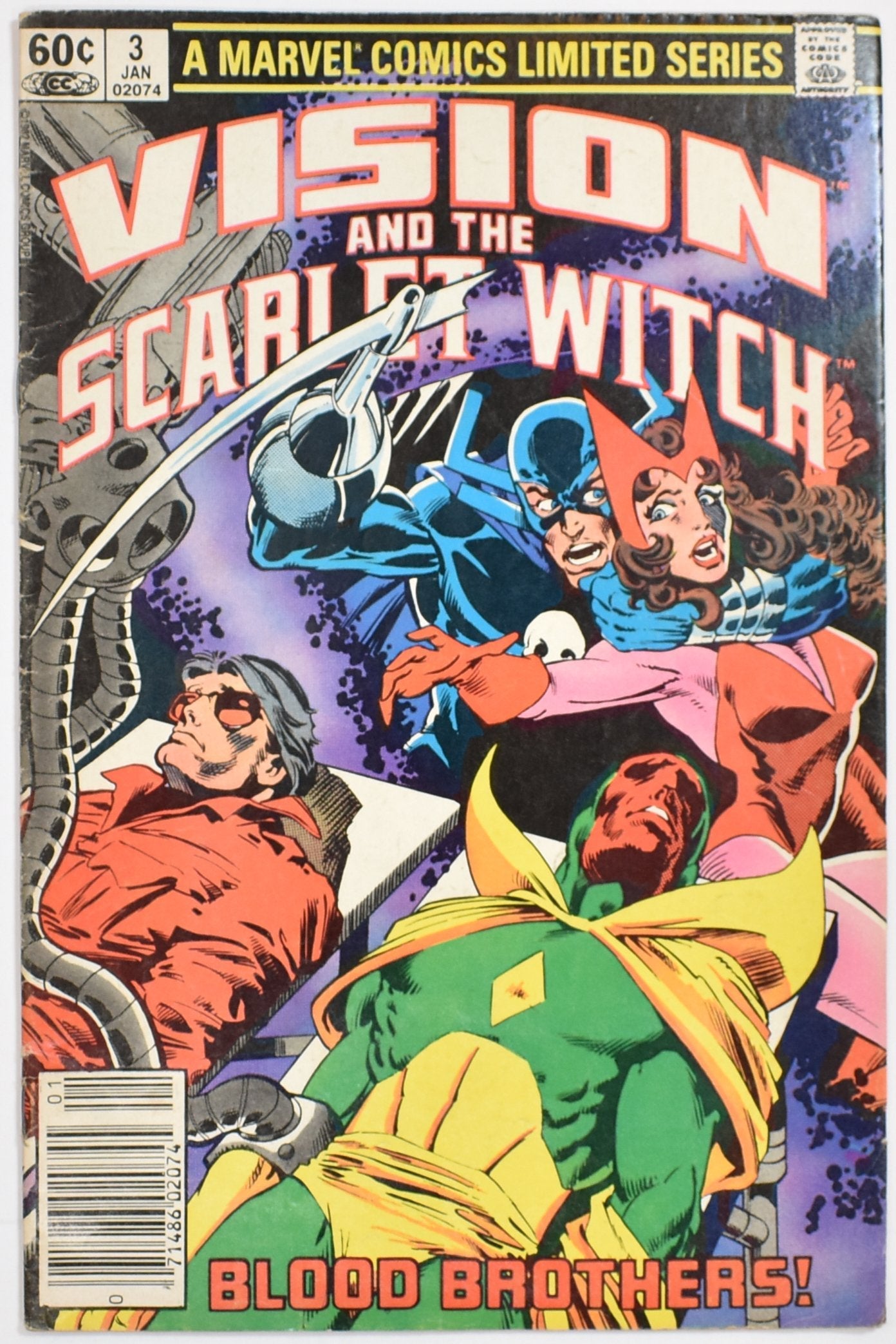 Vision and the Scarlet Witch 3 JAN Comic Book