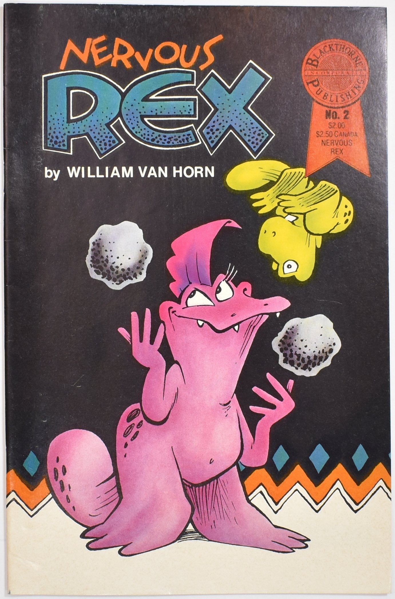 Nervous REX Comic Book No. 2 William Van Horn