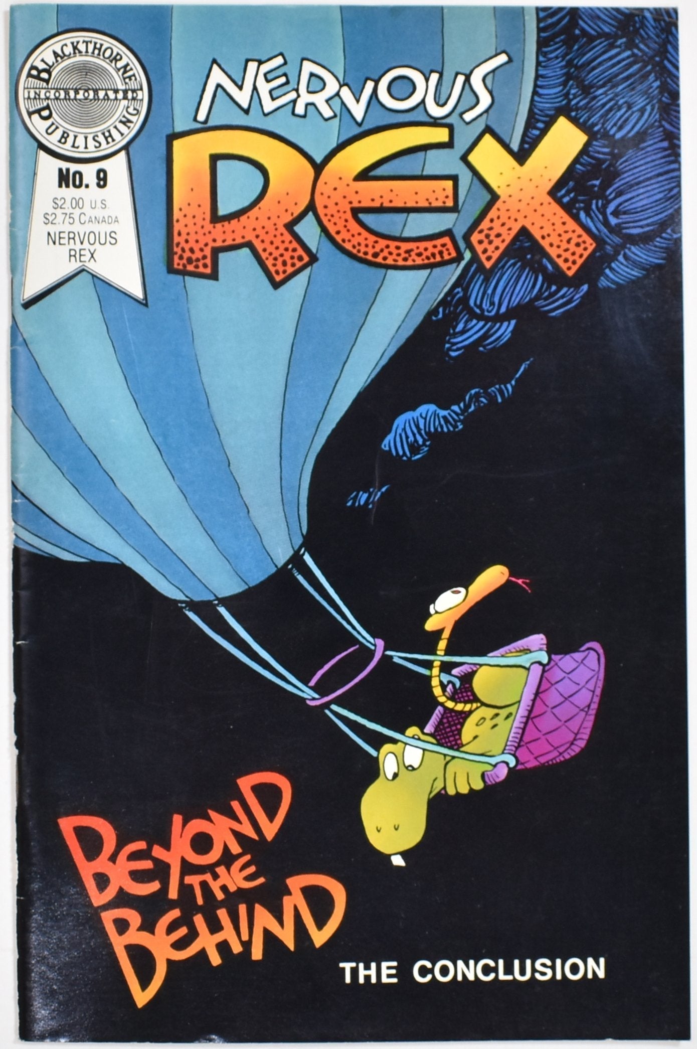 Nervous Rex No. 9 Black Throne Publishing No. 9 Comic Book