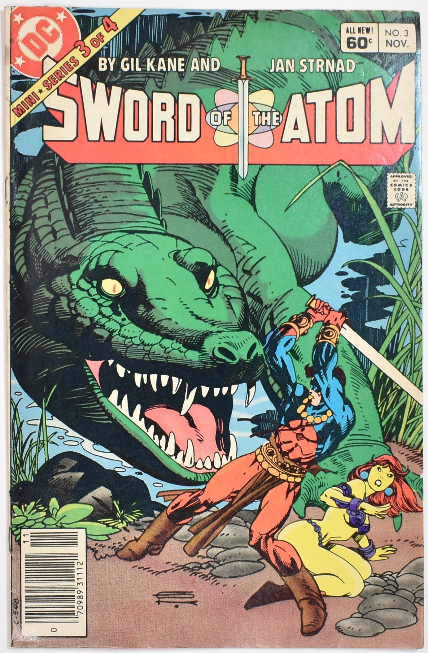 Sword of the Atom DC Comics Comic Book 3 of 4
