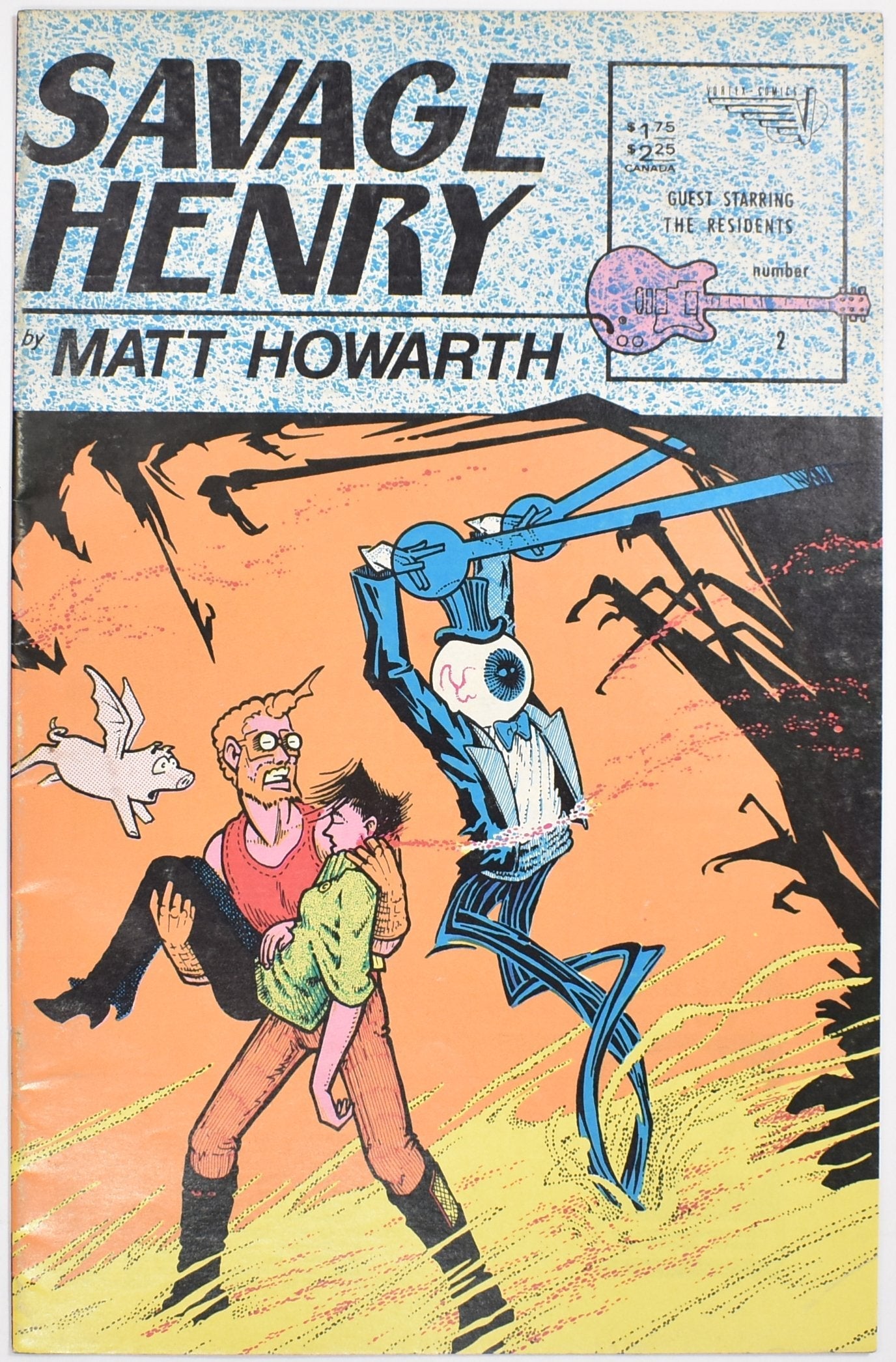 Savage Henry Matt Howarth 2 Comic Book