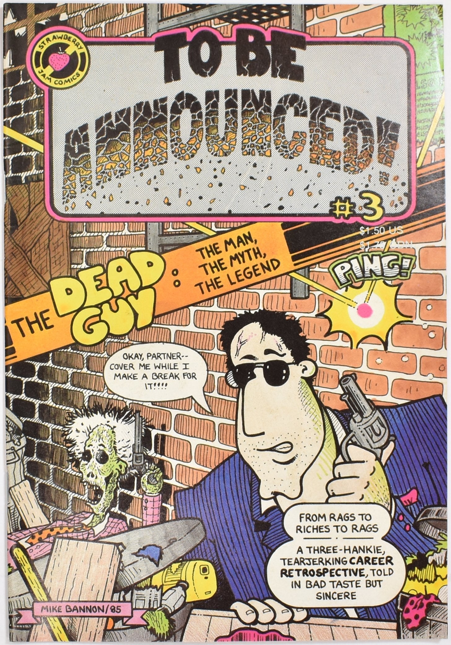 To Be Announced 3 Comic Book The Dead Guy Strawberry Jam Comics