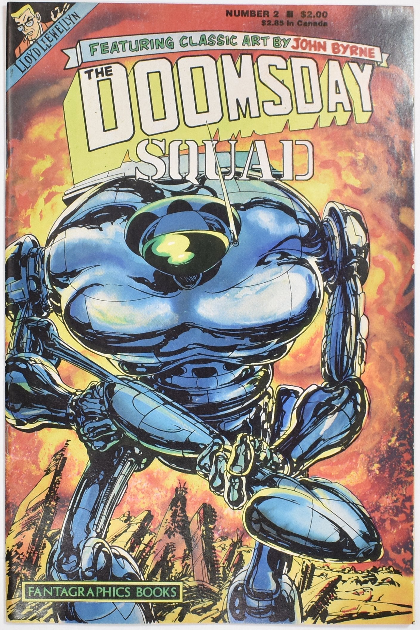 The Dooms Day Squad Comic Book Lloyd Llewellyn 2