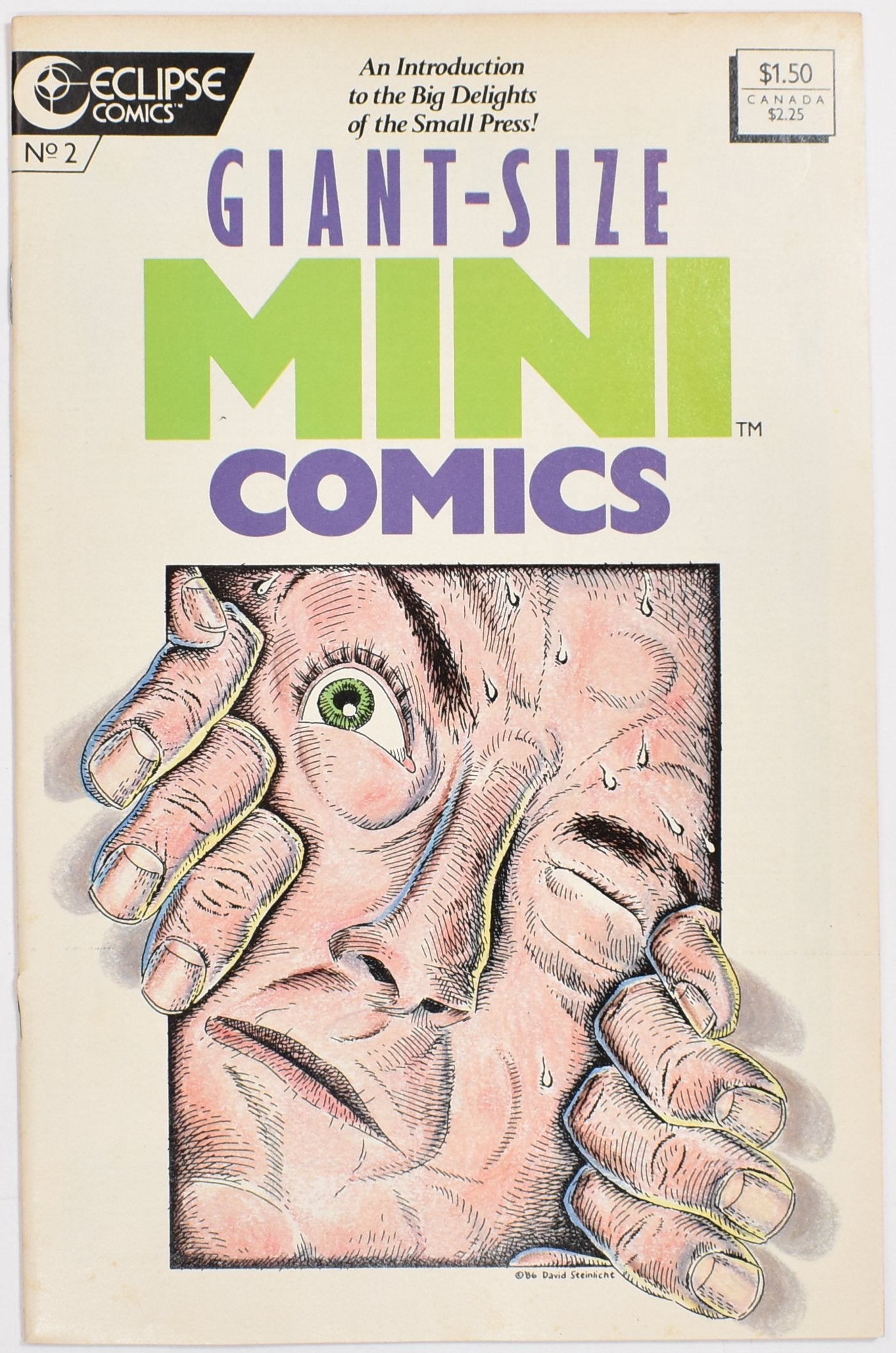 Giant Size Mini Comics Comic Book Eclipse No 2