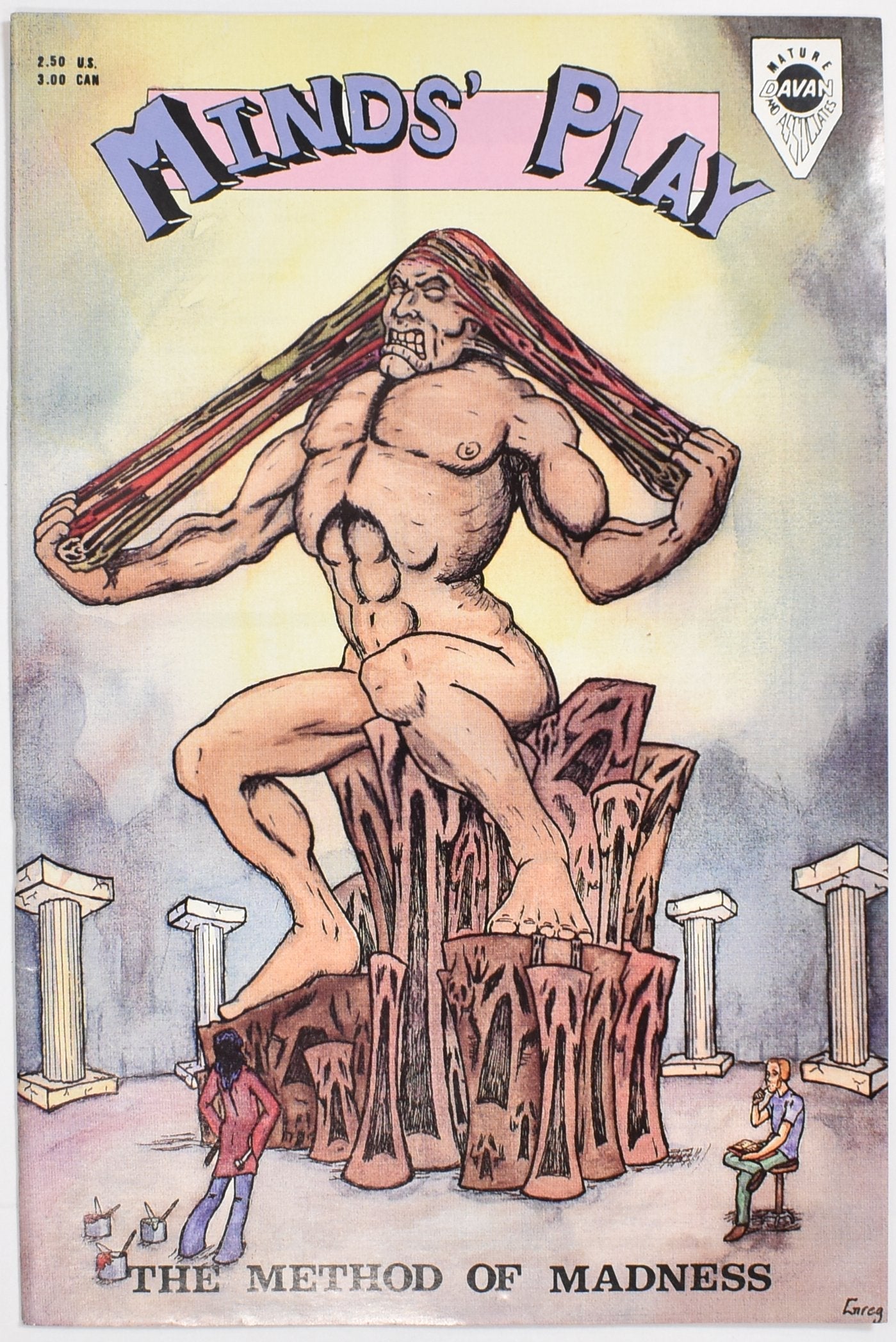 Minds Play Mature Davan The Method of madness Comic Book