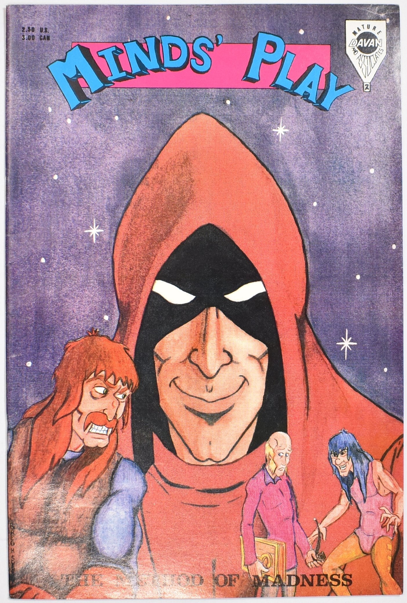 Minds Play Mature Davan 2 Comic Books