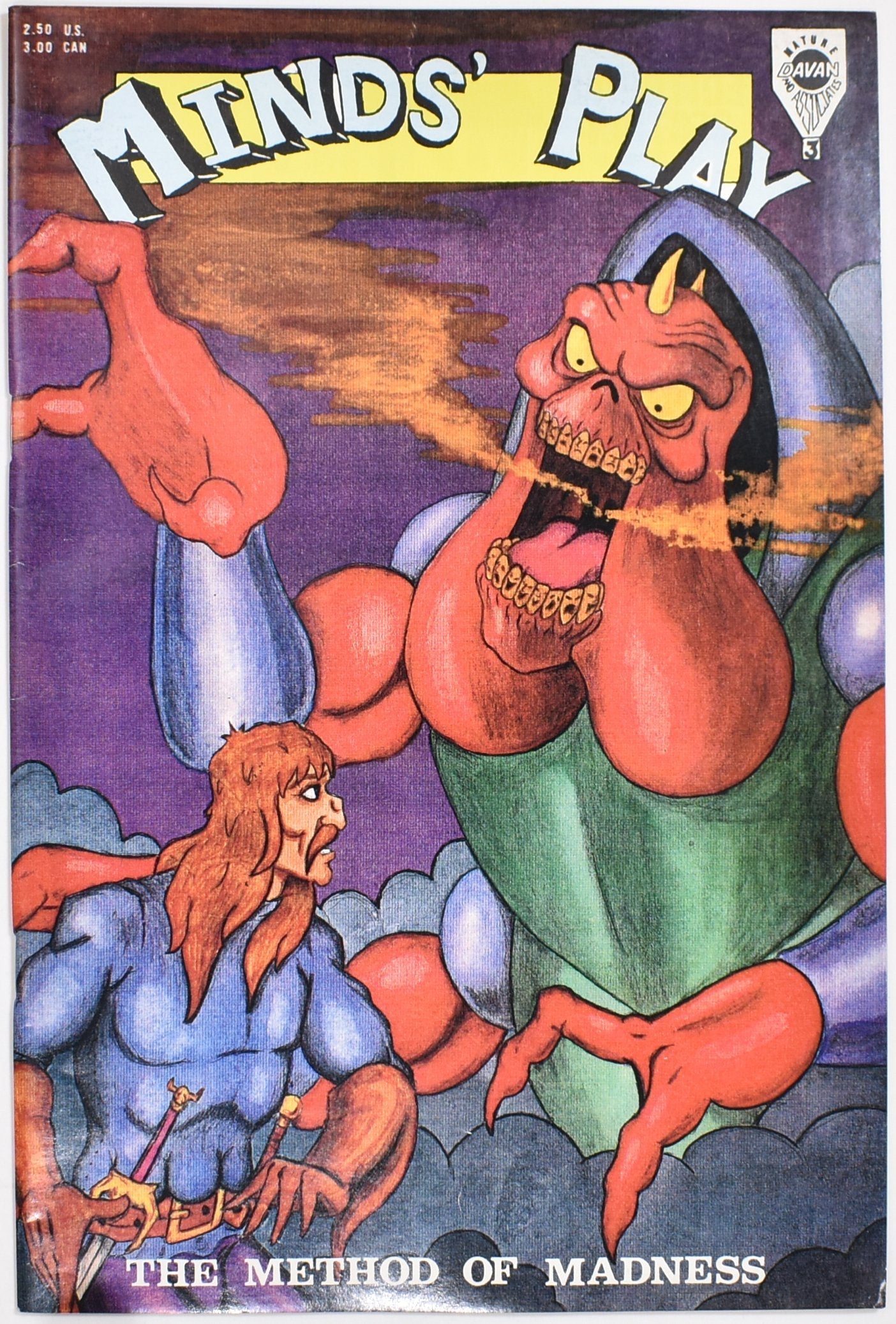 Minds Play The Method of madness Comic Book 3