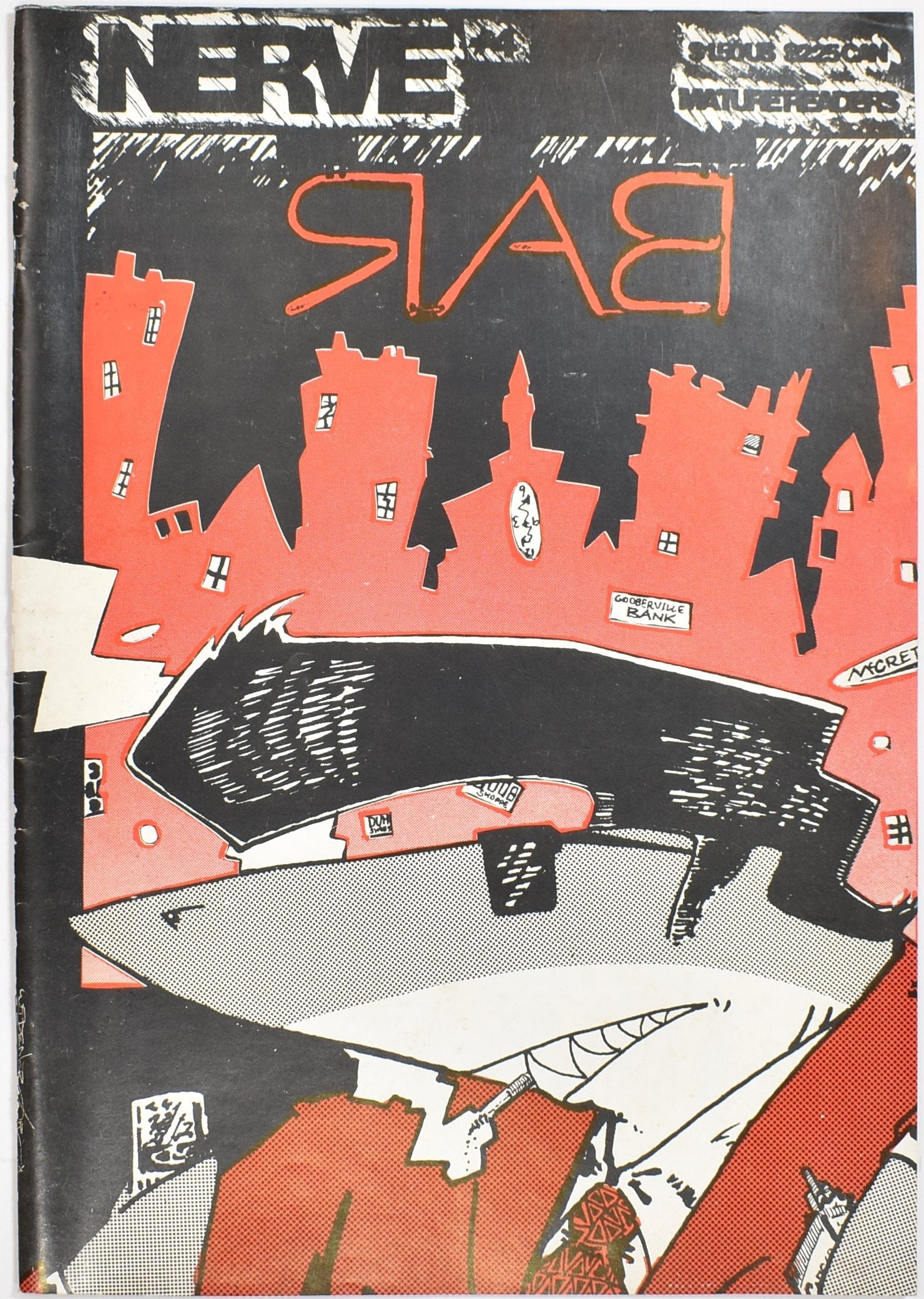 Nerve Comic Book 4 1987 Starlen Baxter