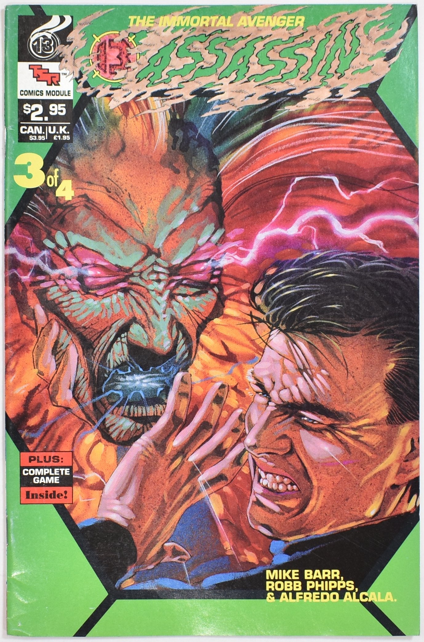 Assassin Comic Book 3 of 4 Comics Module