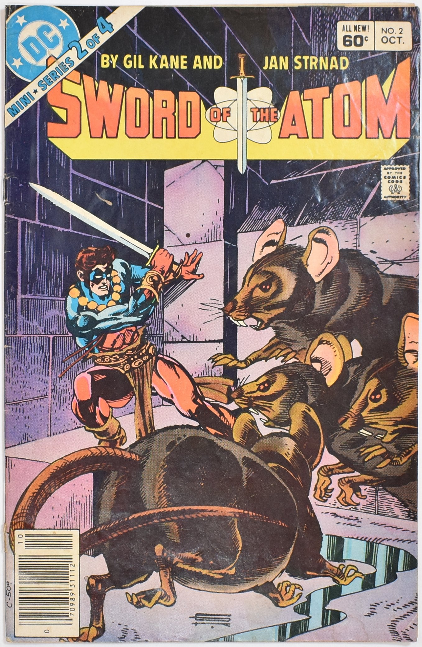 Sword of the Atom Comic Books DC Comics 2 of 4 OCT