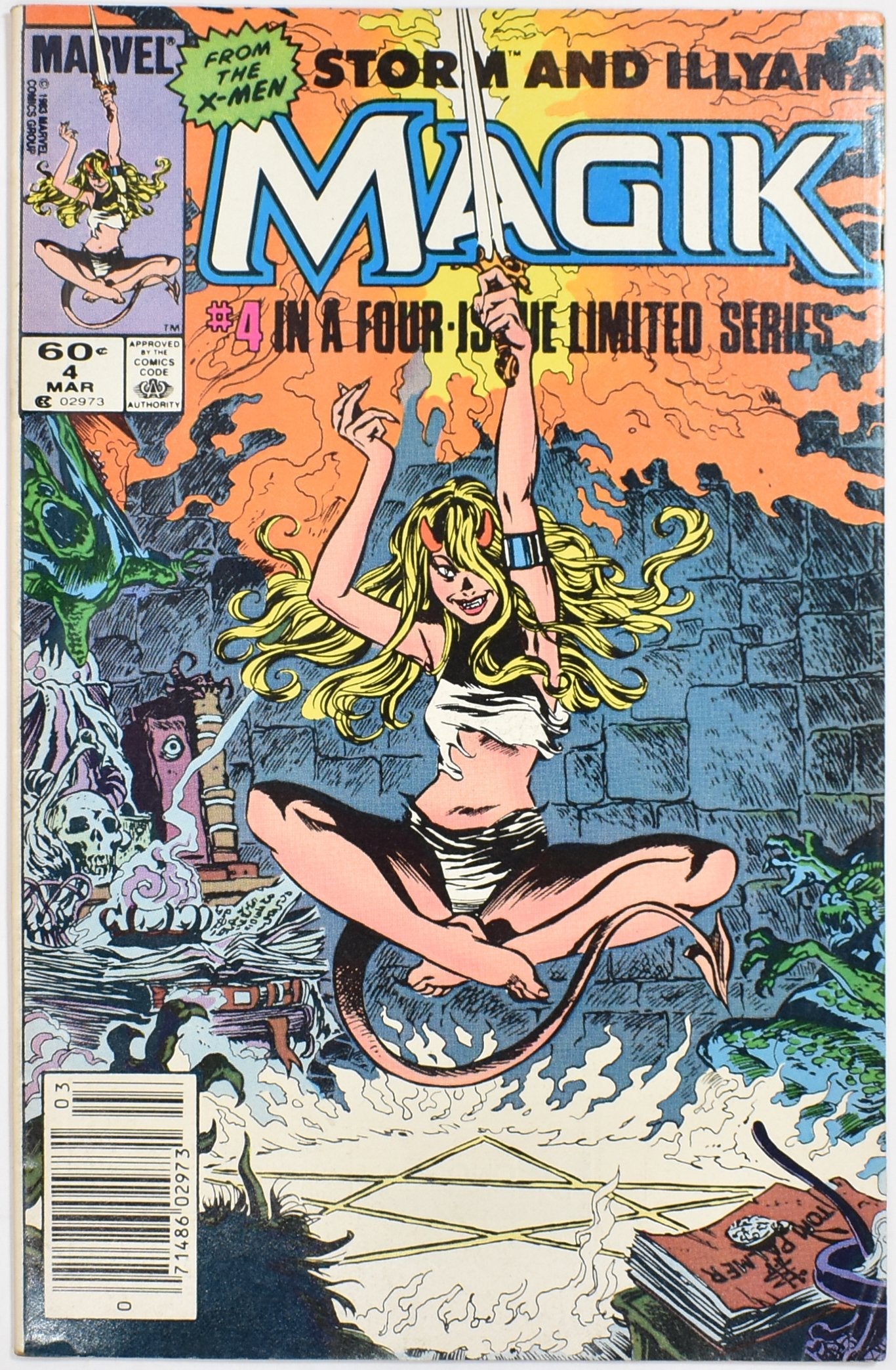 Magik 4 in 4 Limited Series 4 Comic Book Marvel