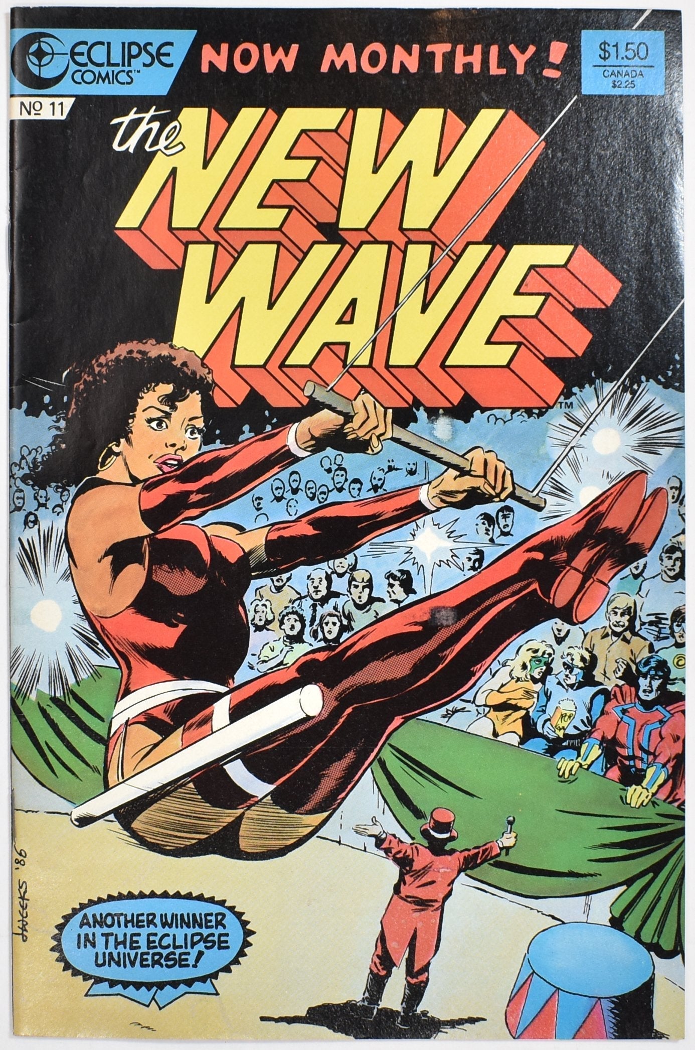 The New Wave No 11 Eclipse Comics Comic Book