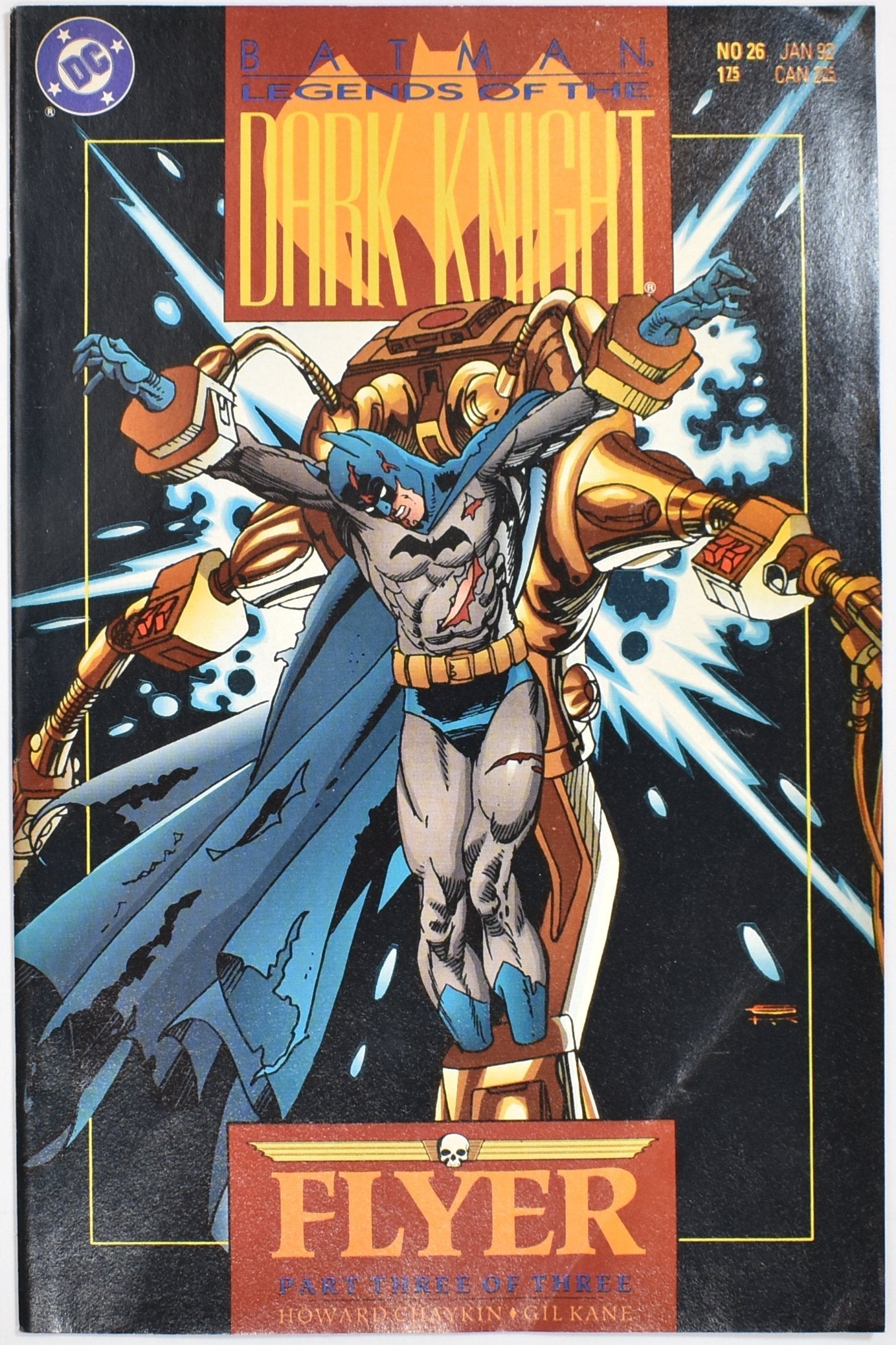Batman Legend of Dark Knight 26 JAN 1992 Comic Book