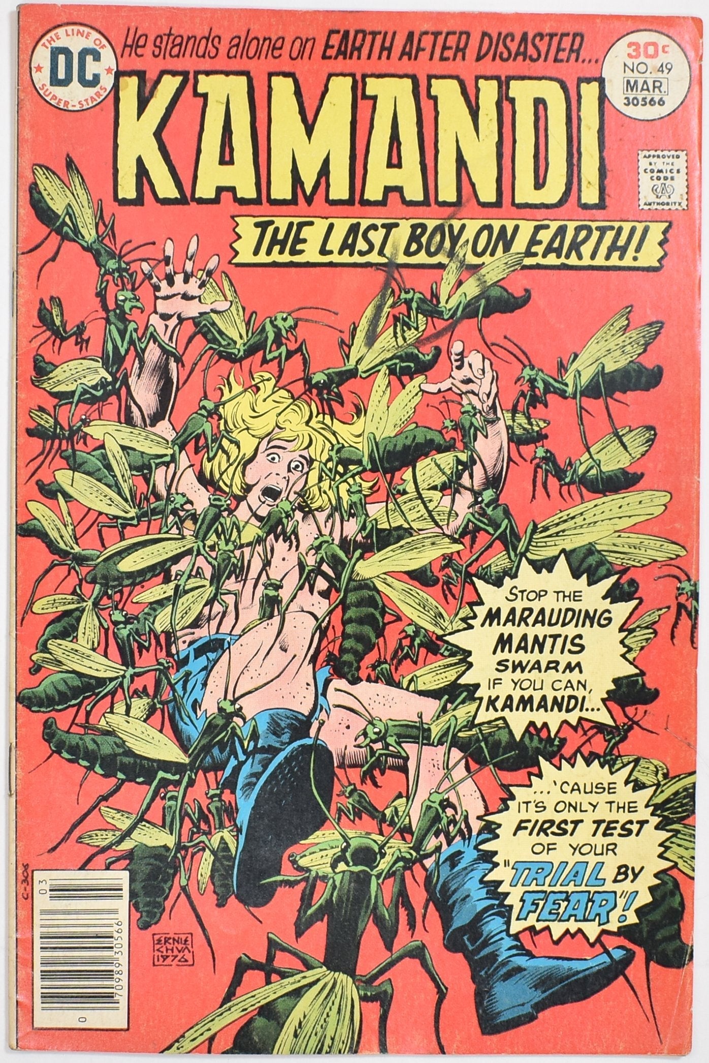 Kamandi The Last Boy on Earth DC COMICS 49 MAR Comic Book