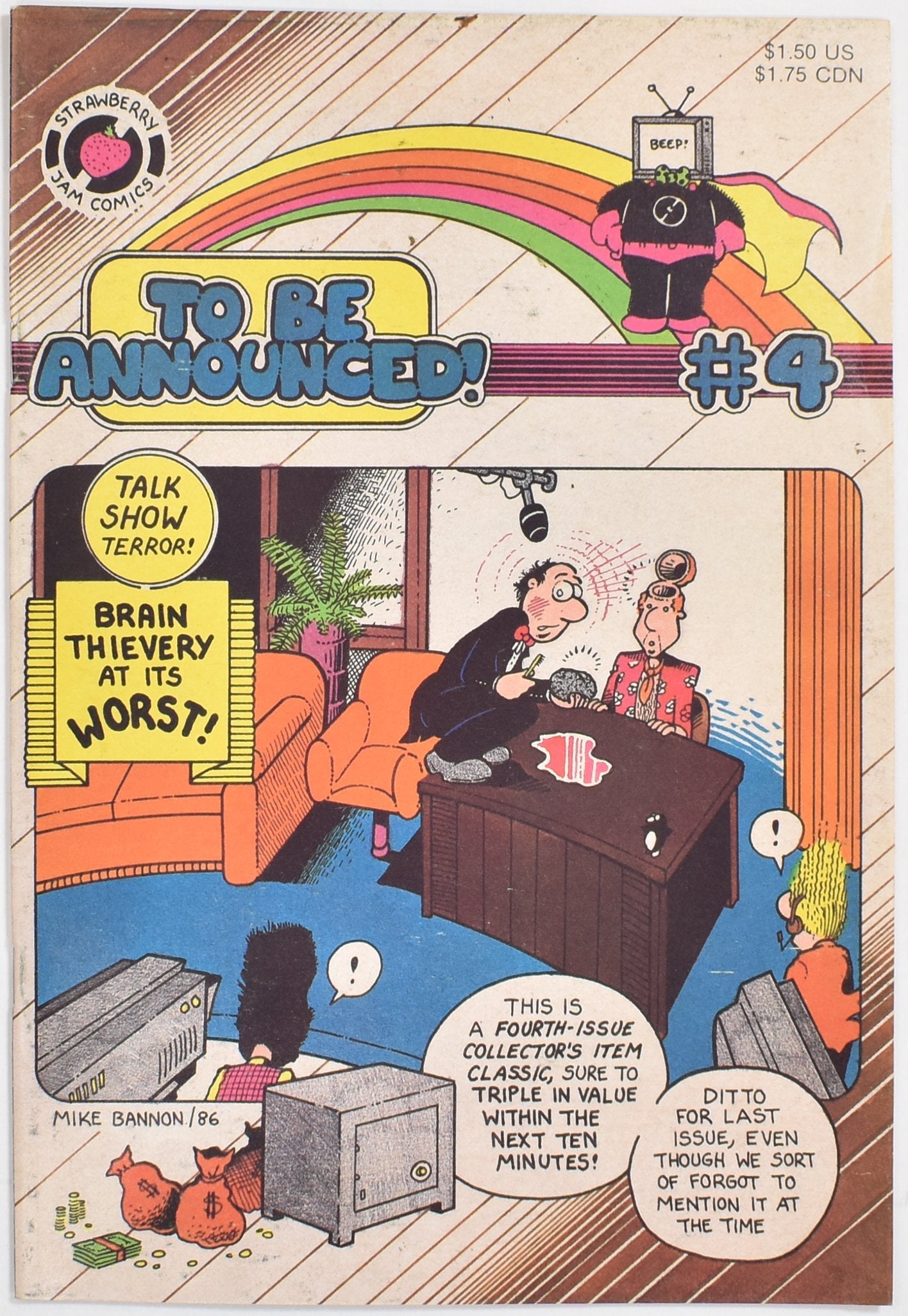 To Be Announced 4 Comic Book Strawberry Jam Comics