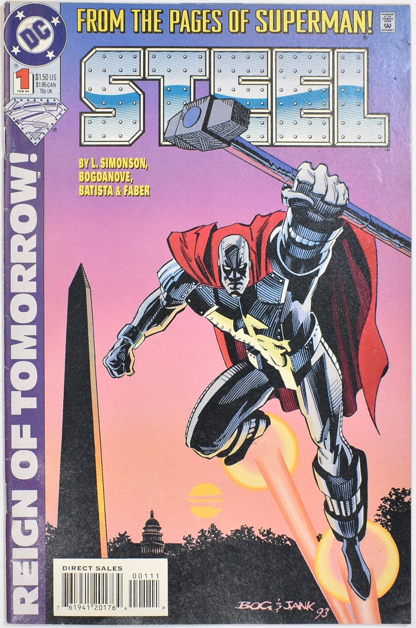 Steel Dc Comics Comic Book 1