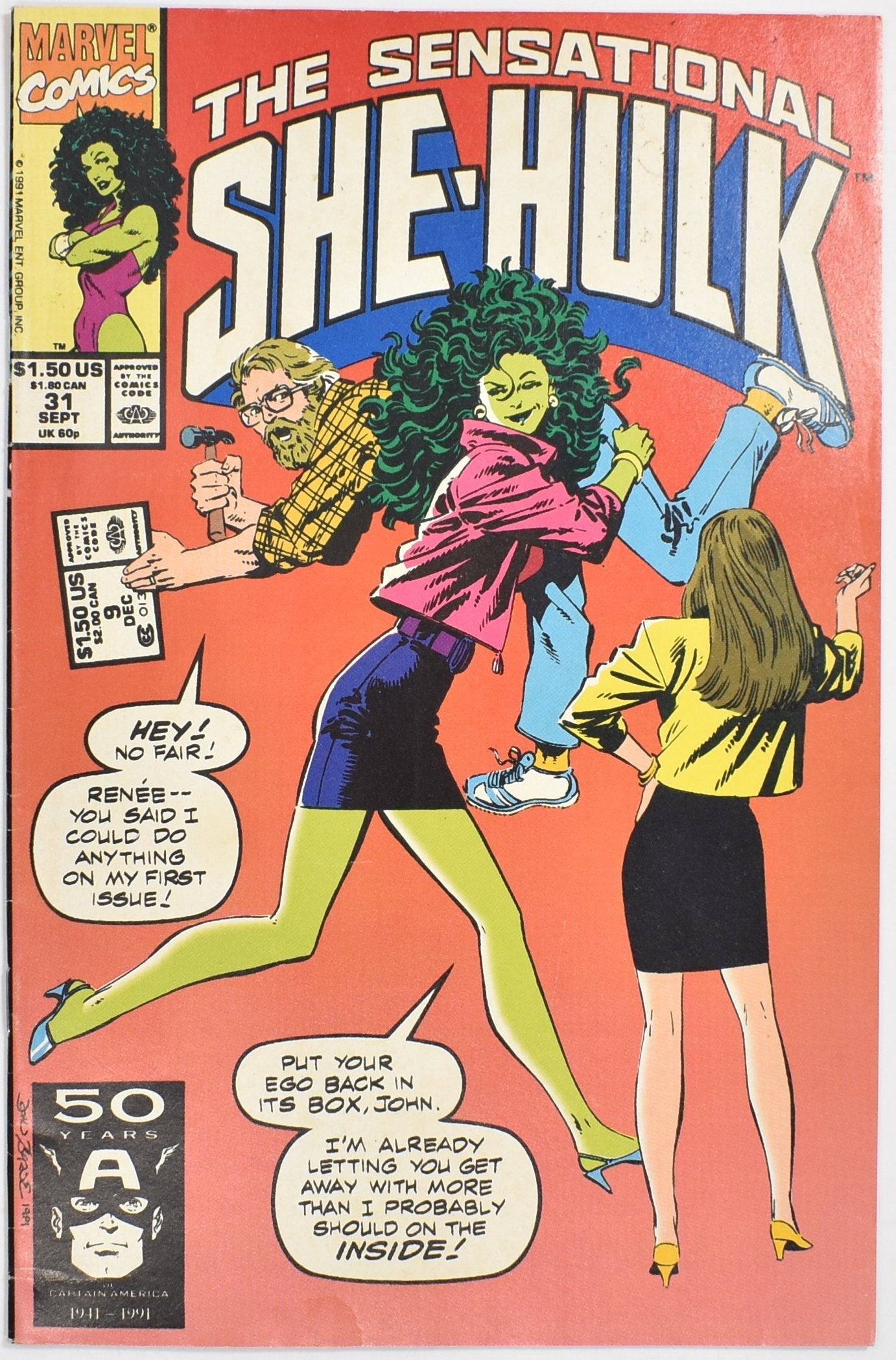 The Sensational She Hulk Marvel Comics Comic Book 31