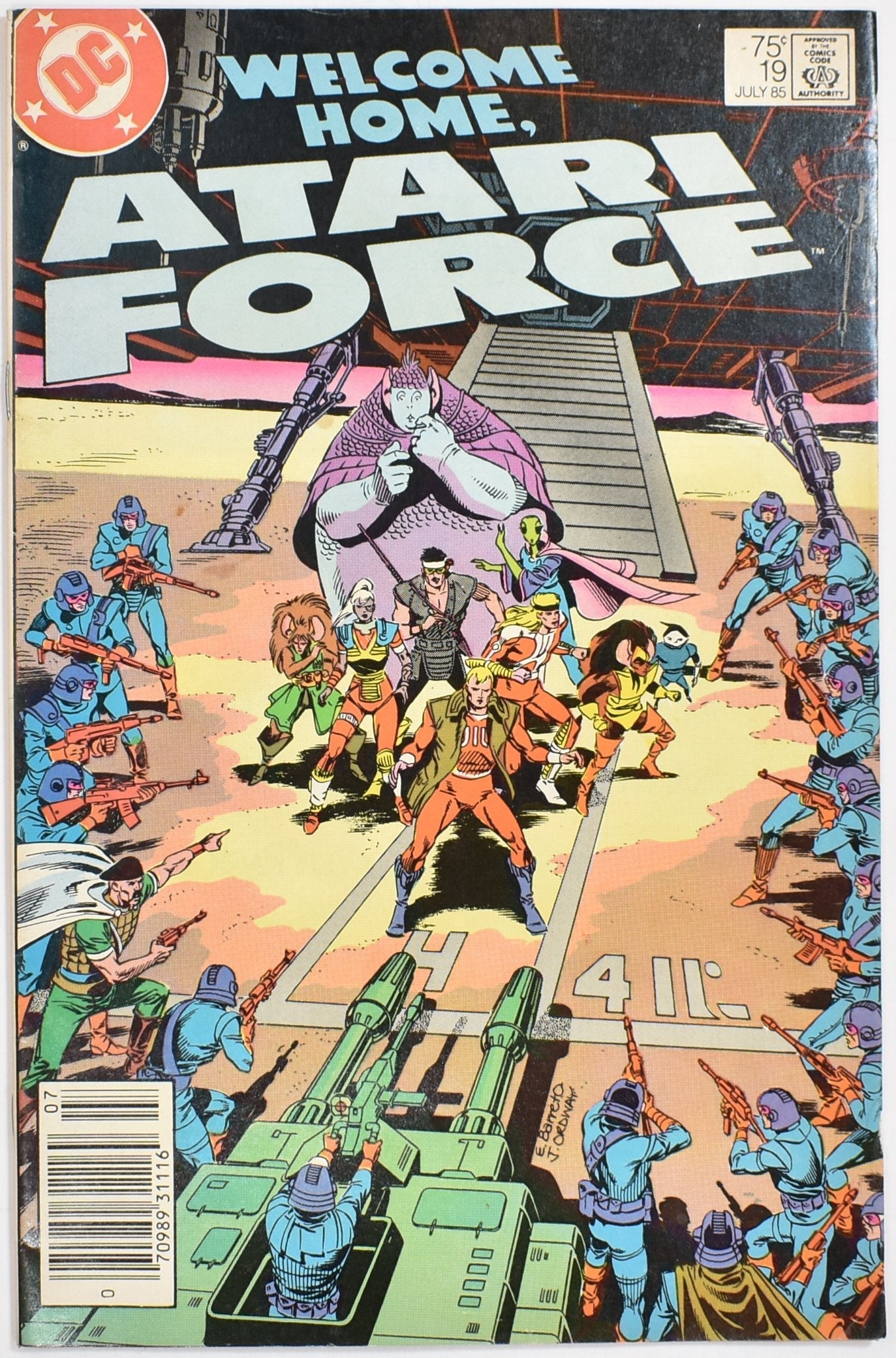 Atari Force Dc Comics Comic Book Issue 19 July 1985