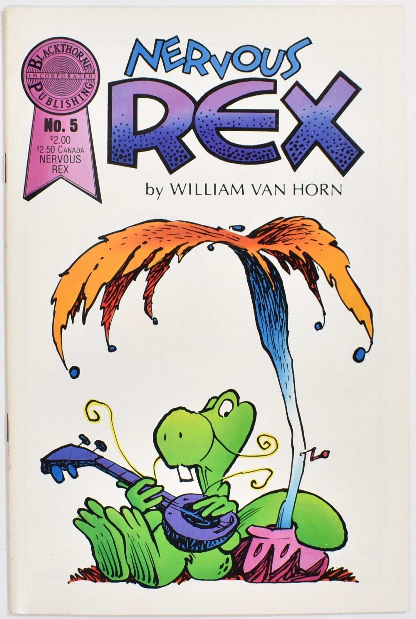 Nervous Rex No 5 Black Thorne Publishing Comic Book William Horn