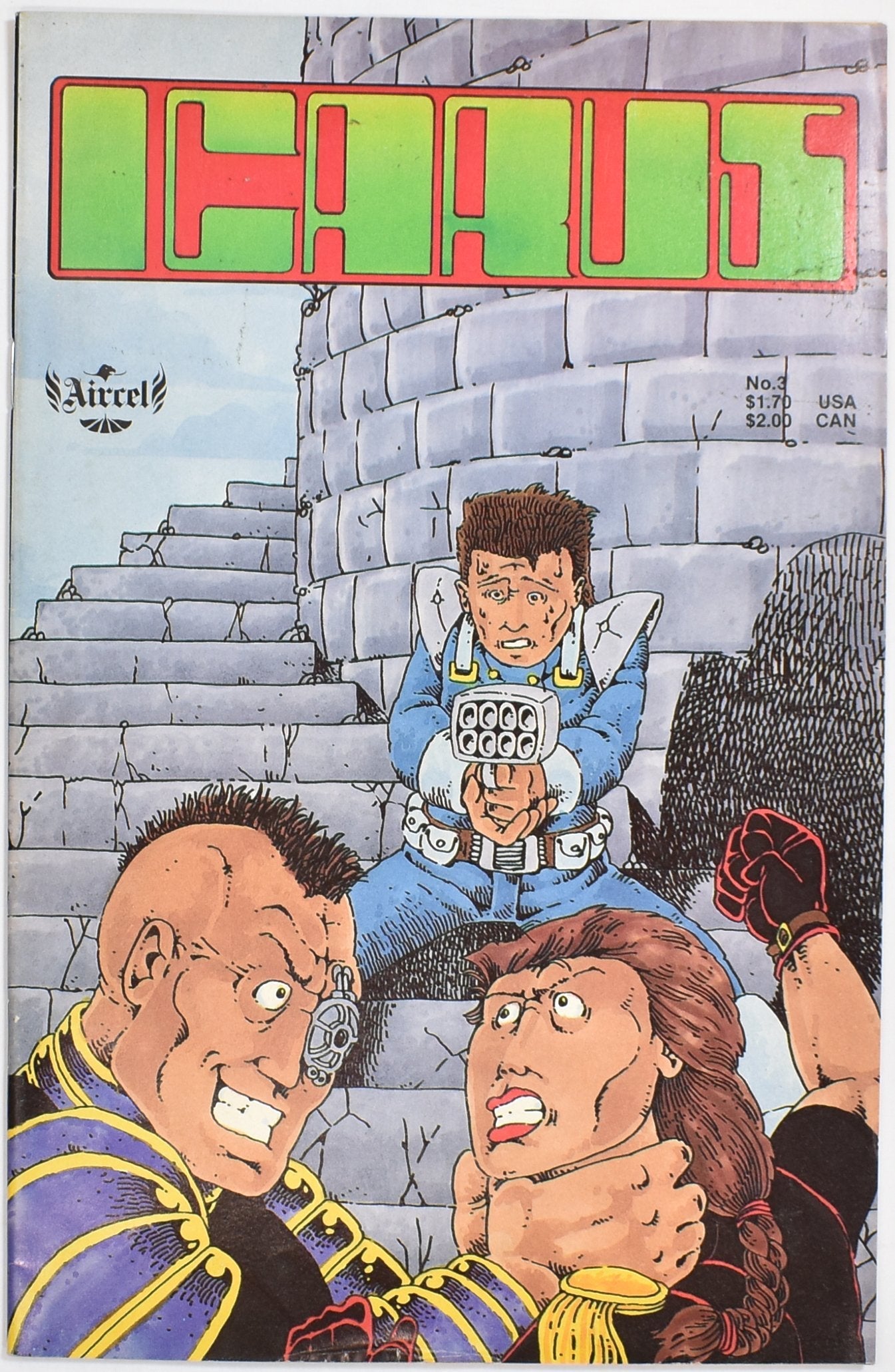 Icaaus Comic Book No 3 Airrel
