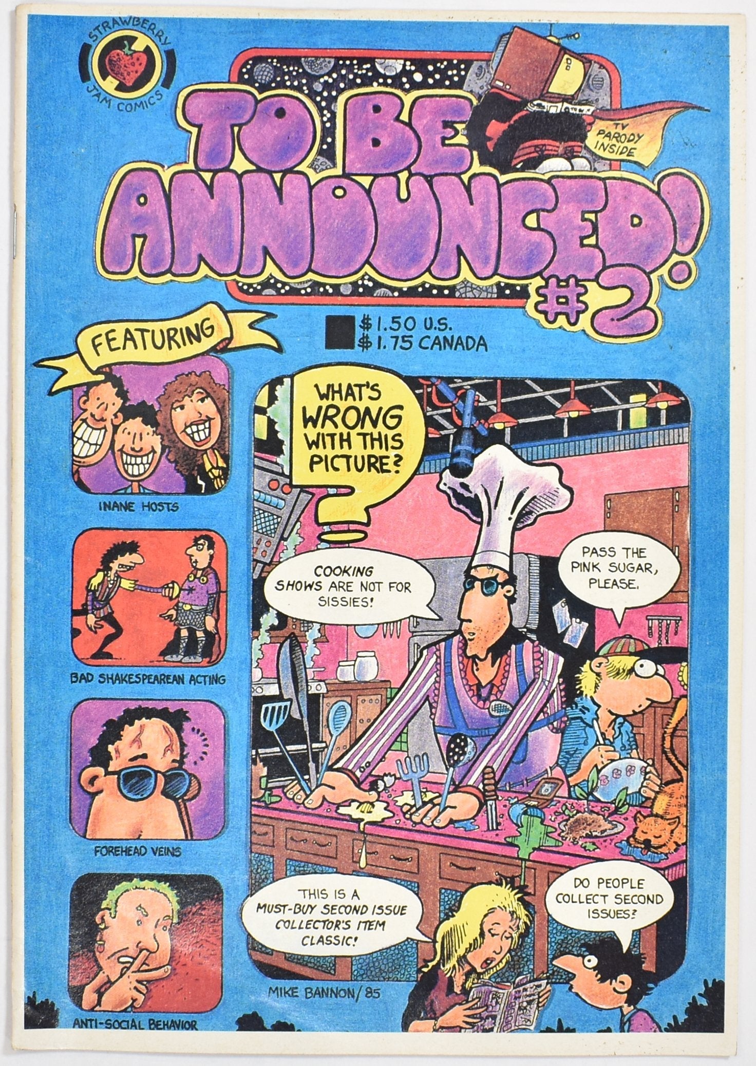 To Be Announced 2 Comic Book Strawberry Jam Comics Comic Book