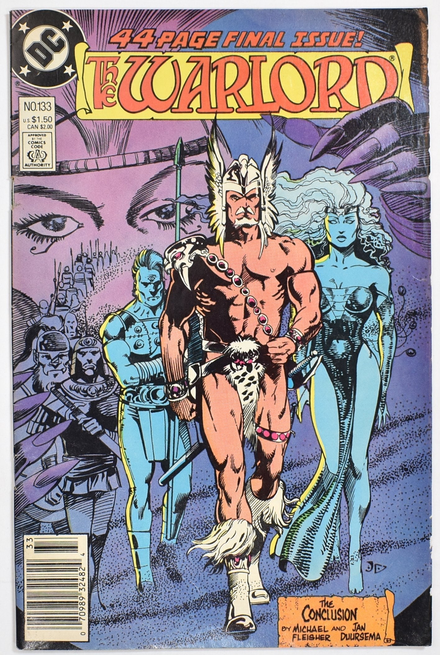 The Warlord No 133 DC Comics Comic Book