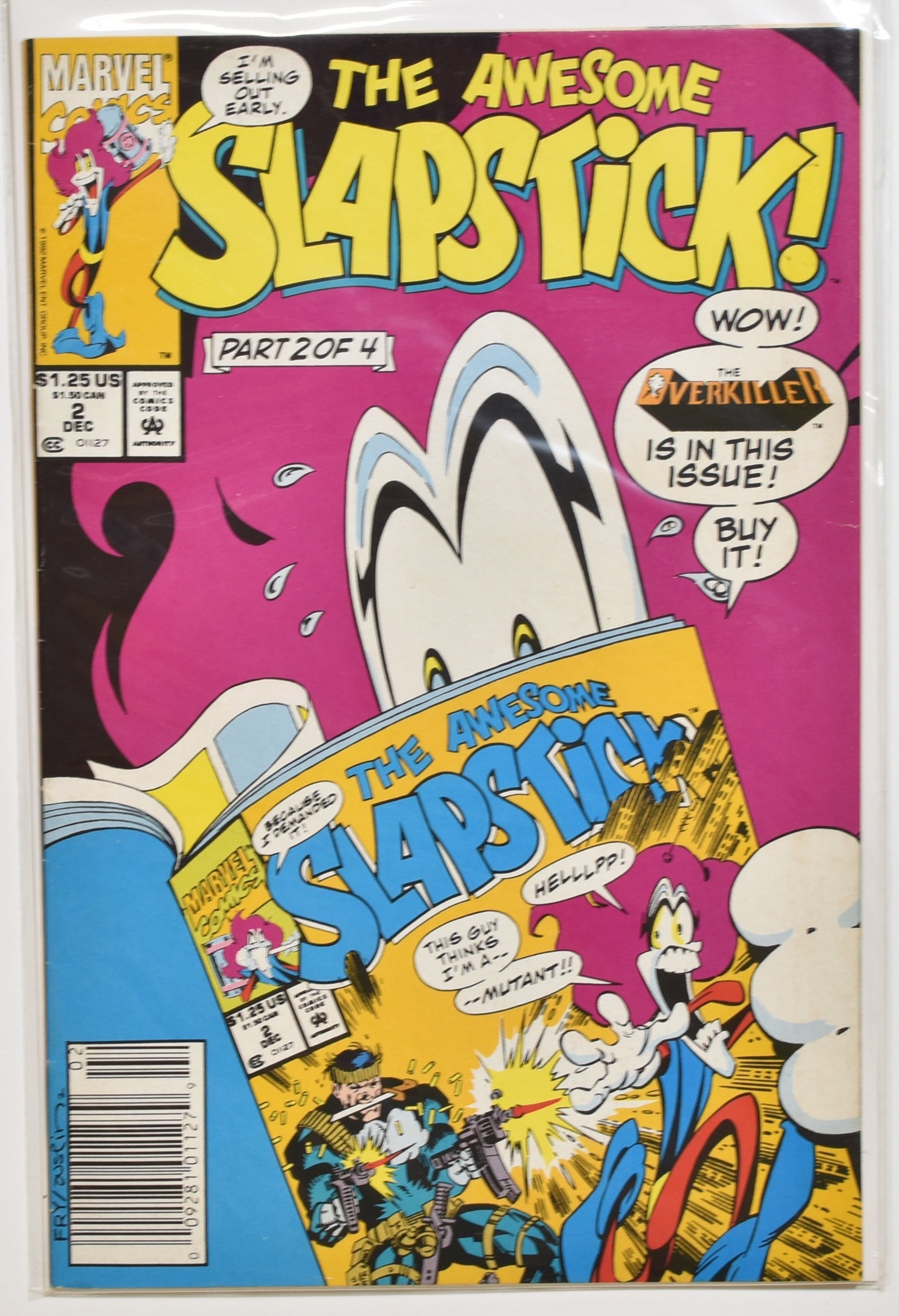 The Awesome Slap stick Part 2 of 4 Dec 2 Comic Marvel Comics
