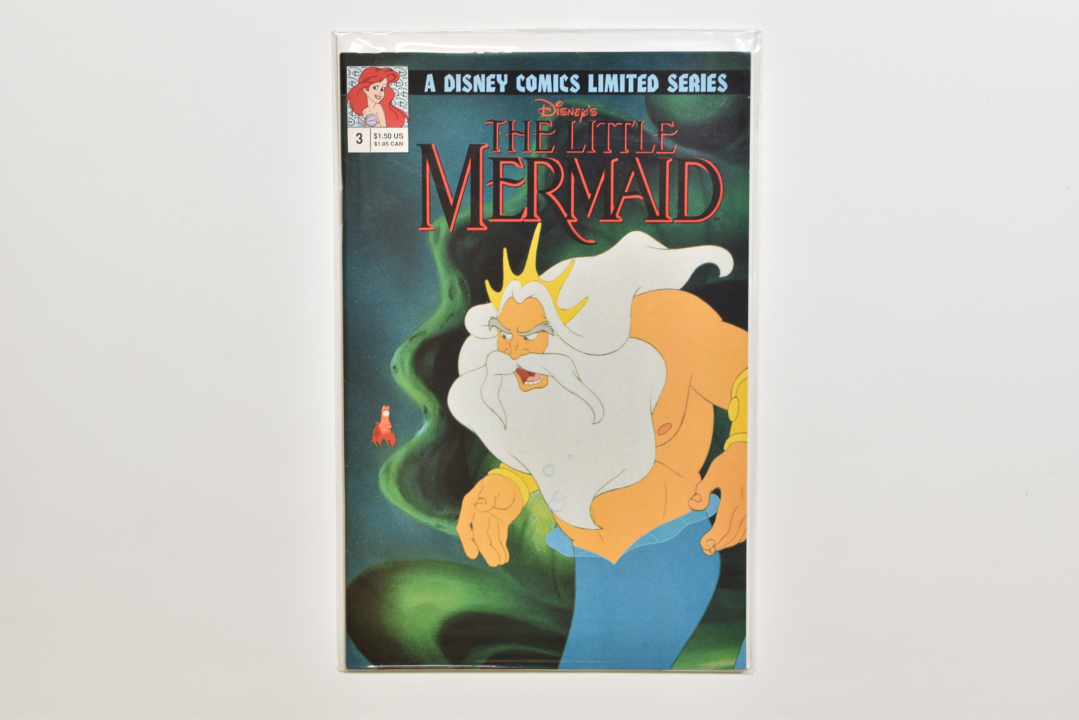 The Little Mermaid 3 Comic Book A Disney Comics Limited Series