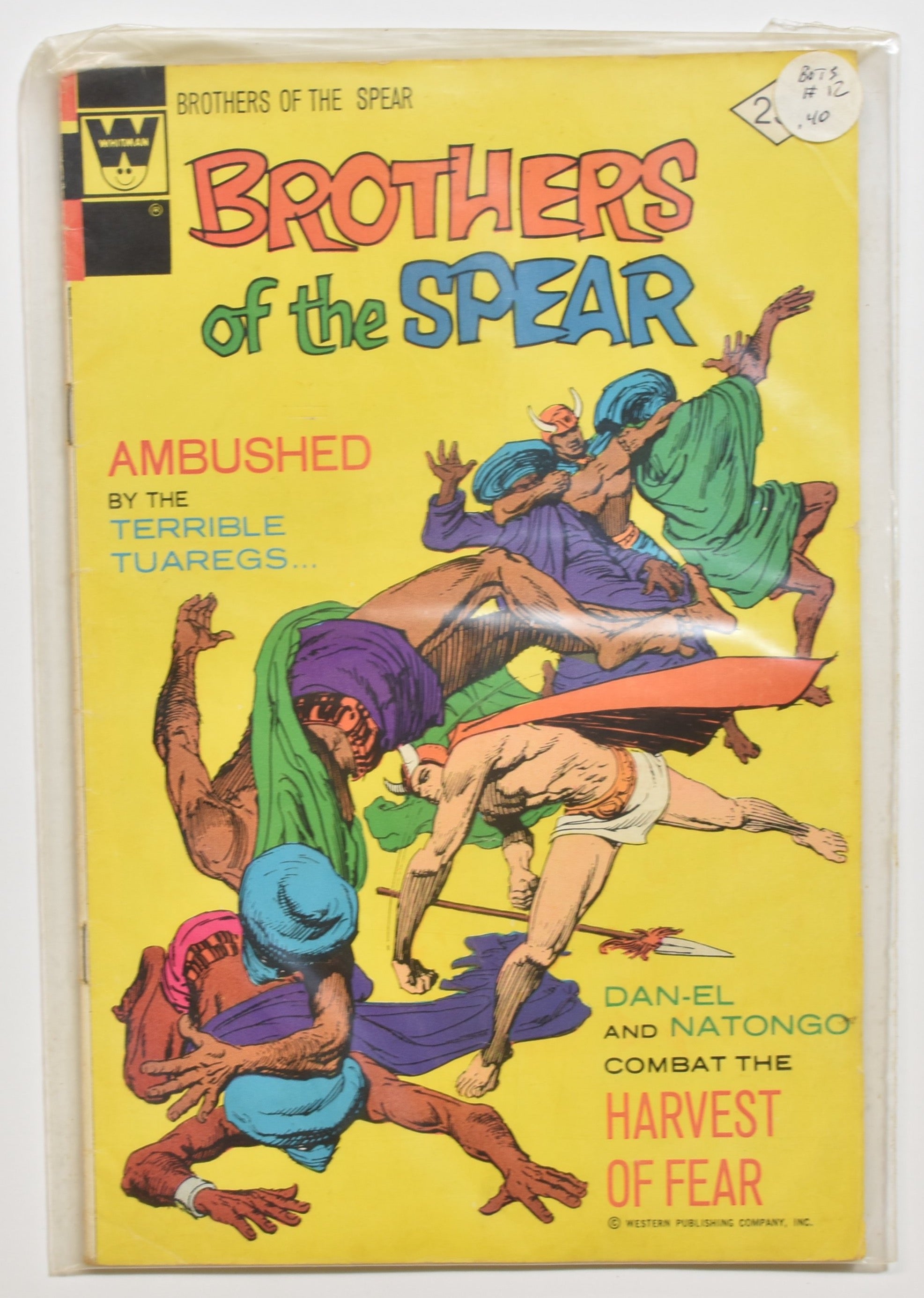Brothers of the Spear Comic Book Whitman Comic Book 12