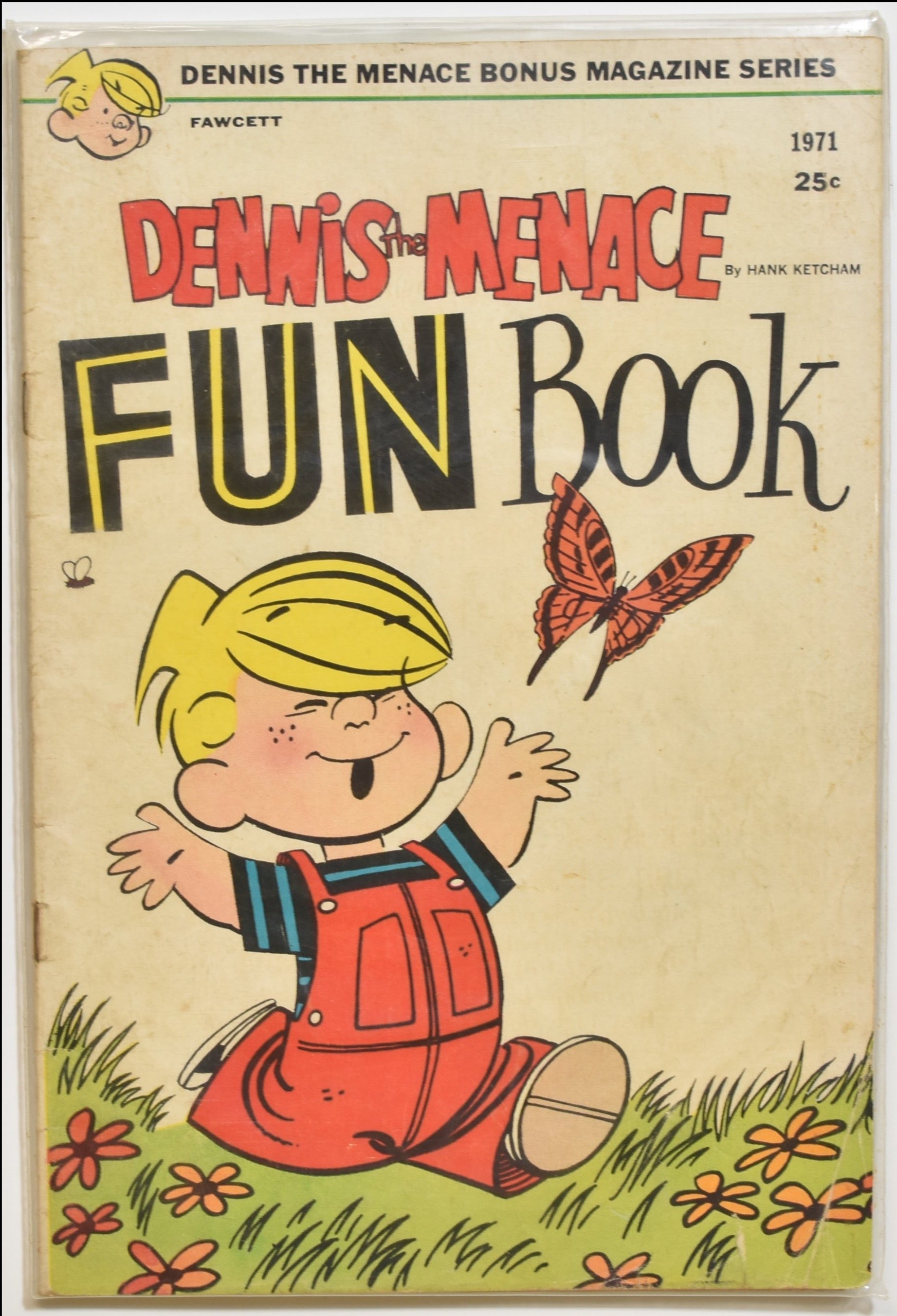 Dennis the Menace Fun Book 1971 Comic Book
