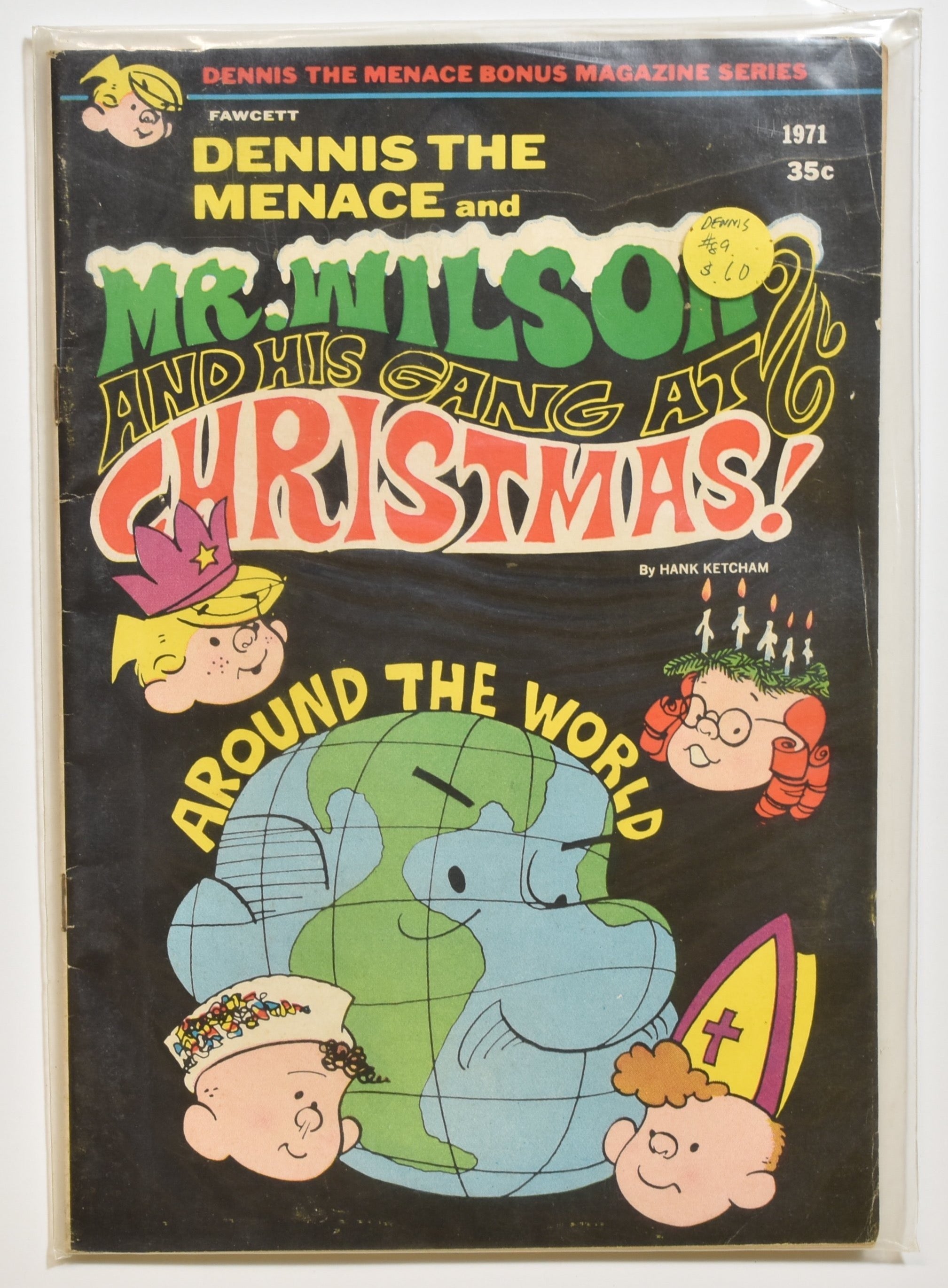 Dennis the Menace and Mr Wilson and his Gang at Christmas 1971