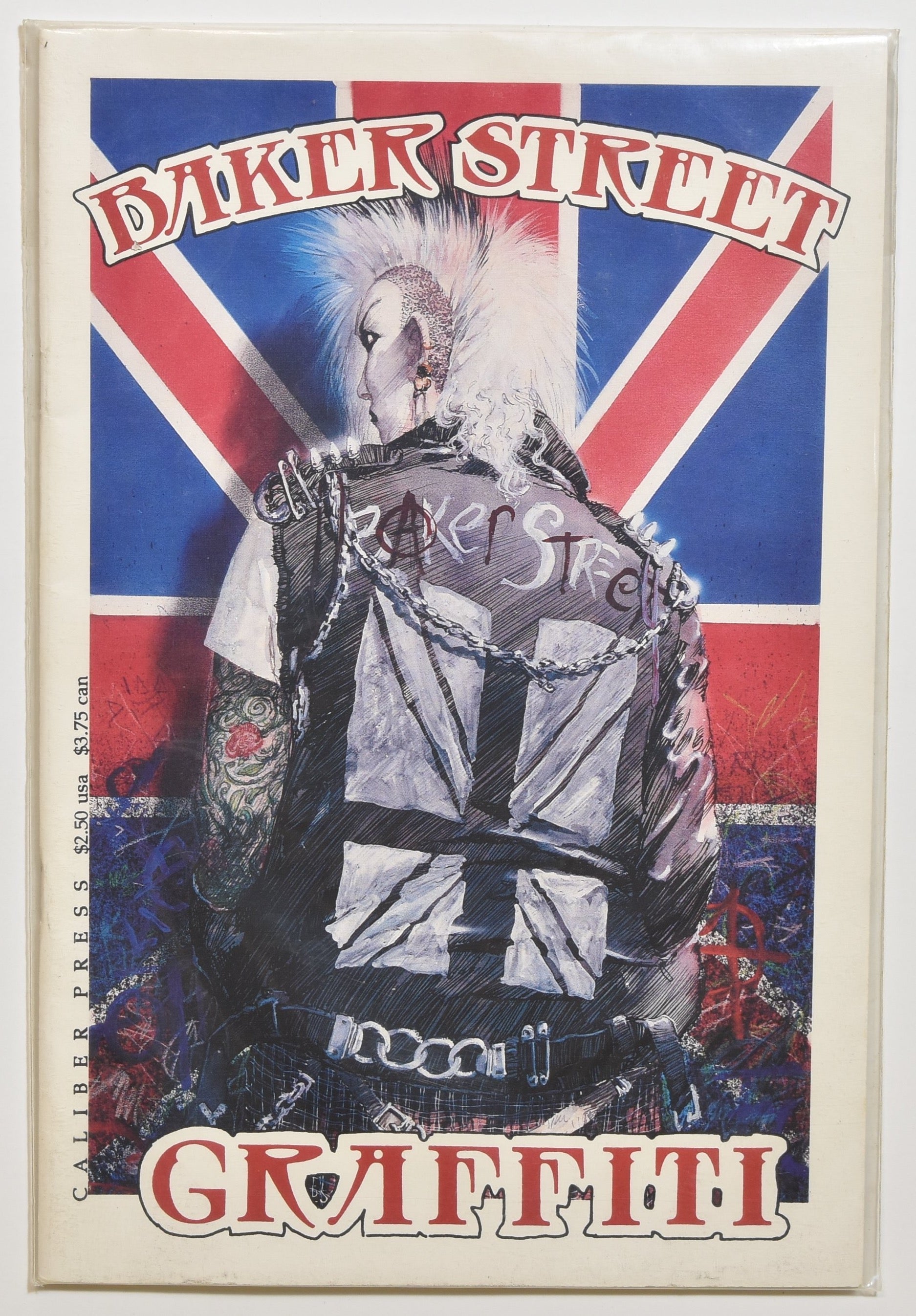 Baker Street Graffiti Comic Book 1991 Issue 1